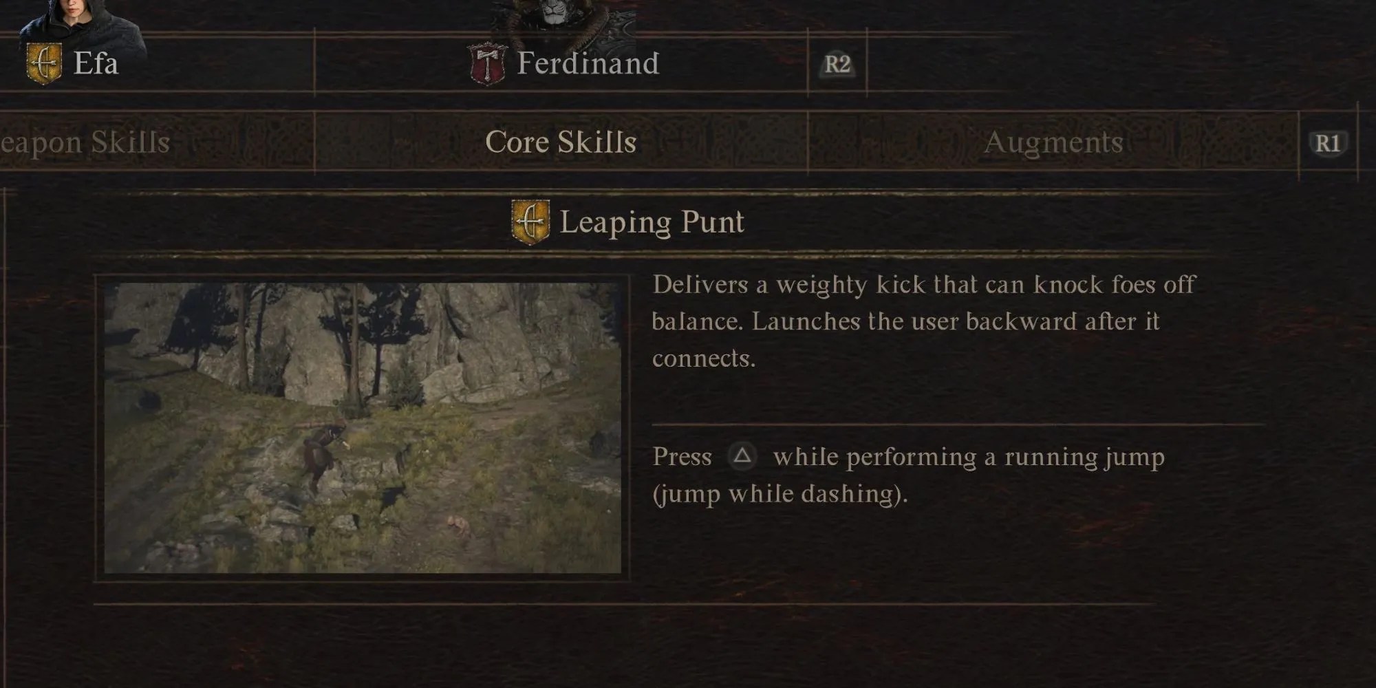 Leaping Punt in Dragon’s Dogma 2