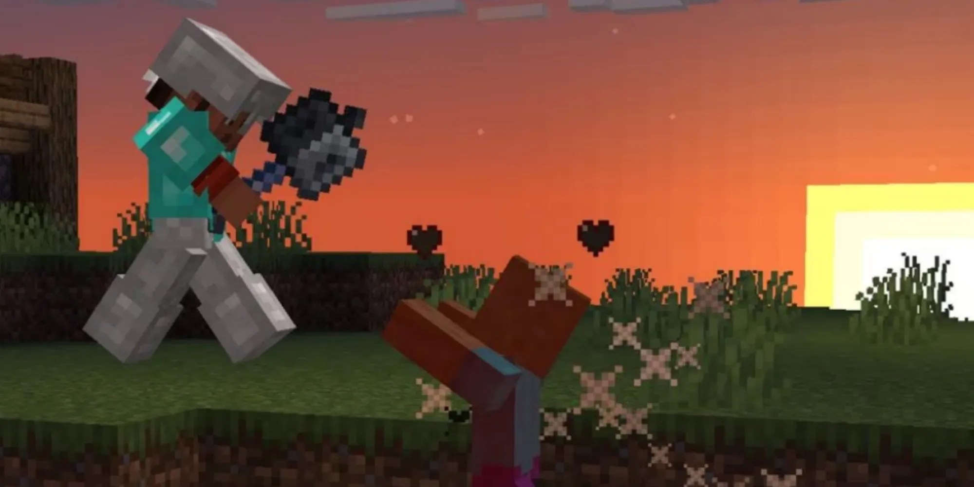 Minecraft Using The Mace