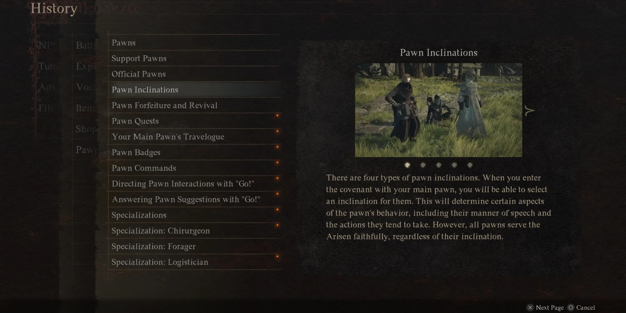 Pawn Inclinations Tip in Dragon&rsquo;s Dogma 2