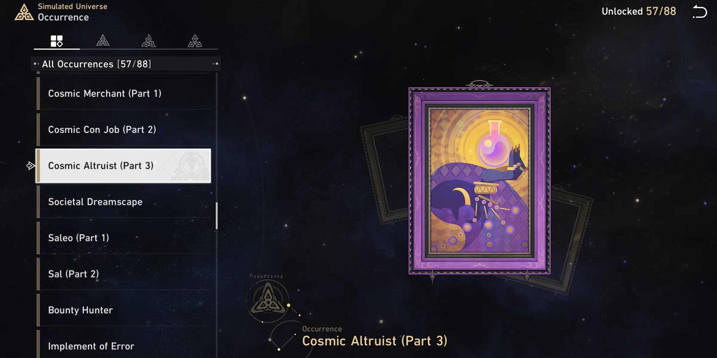 Honkai Star Rail Cosmic Altruist, Con Job, & Merchant (Part 1, 2