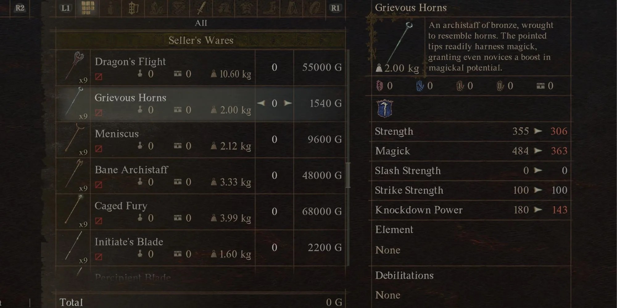 The Grievous Horns staff in Dragon’s Dogma 2