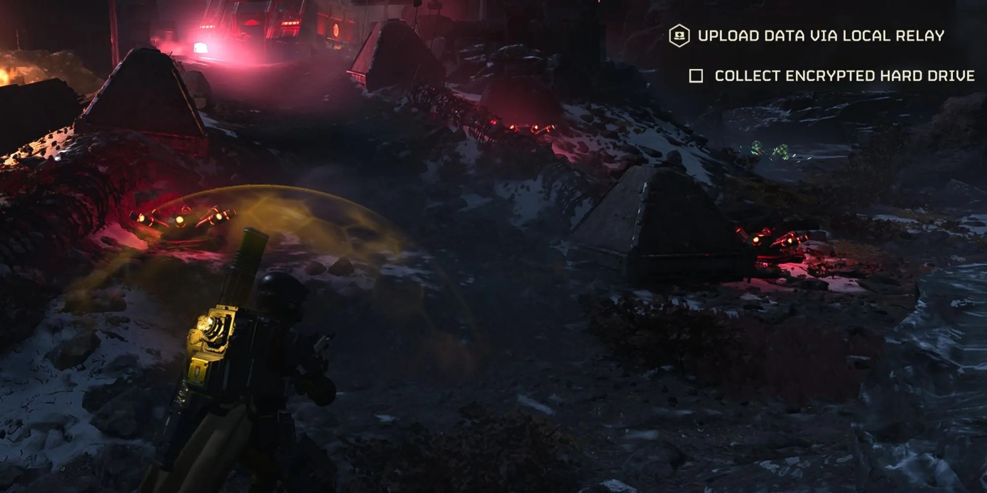 An Automaton Mine in Helldivers 2