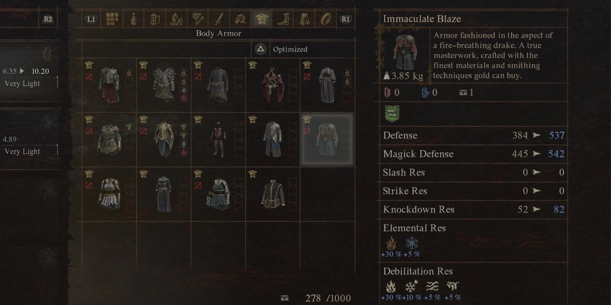 The Immaculate Blaze armor in Dragon’s Dogma 2