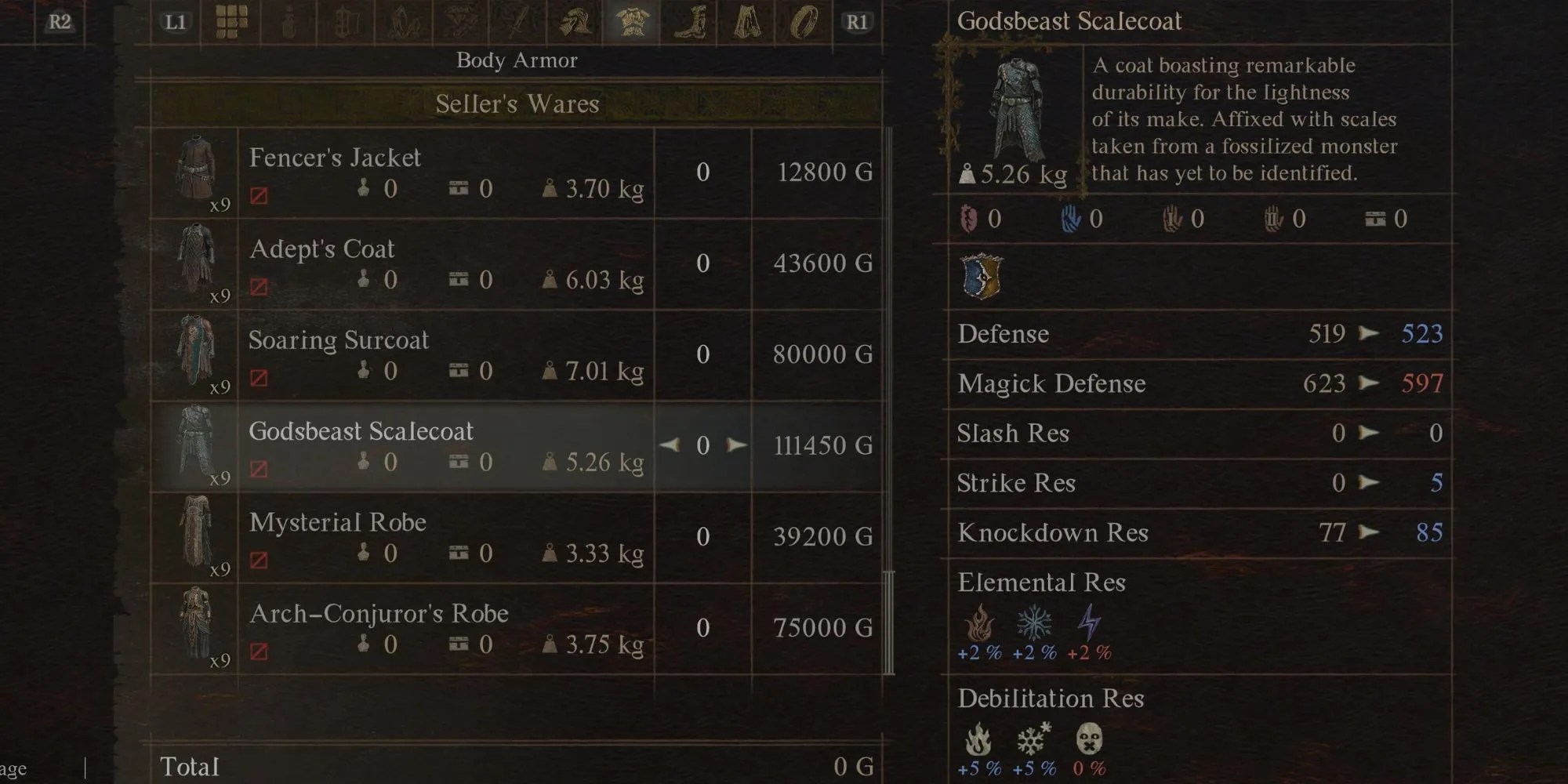 Godsbeast Scalecoat in Dragon’s Dogma 2