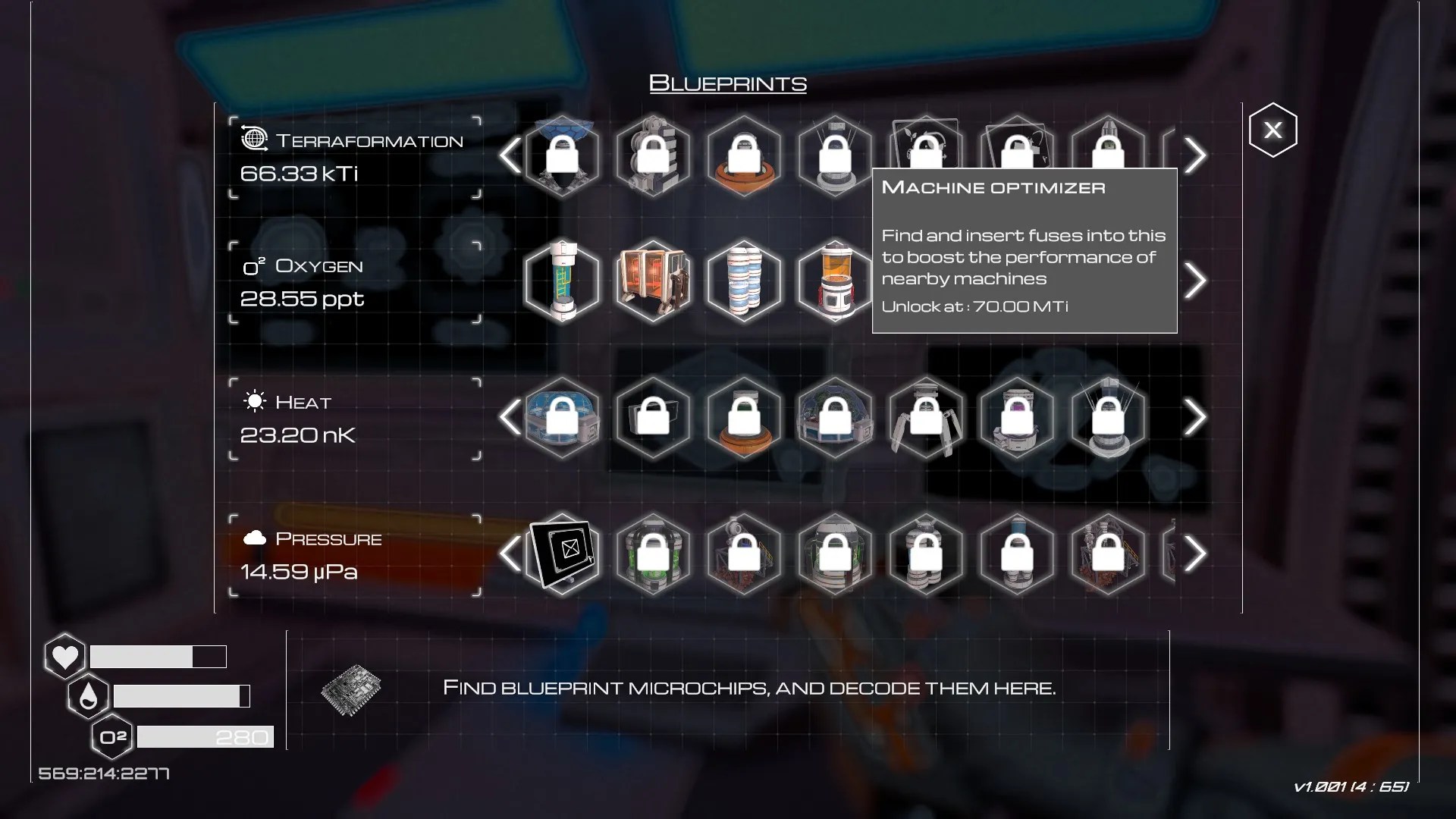 Planet Crafter Machine Optimizer Blueprint