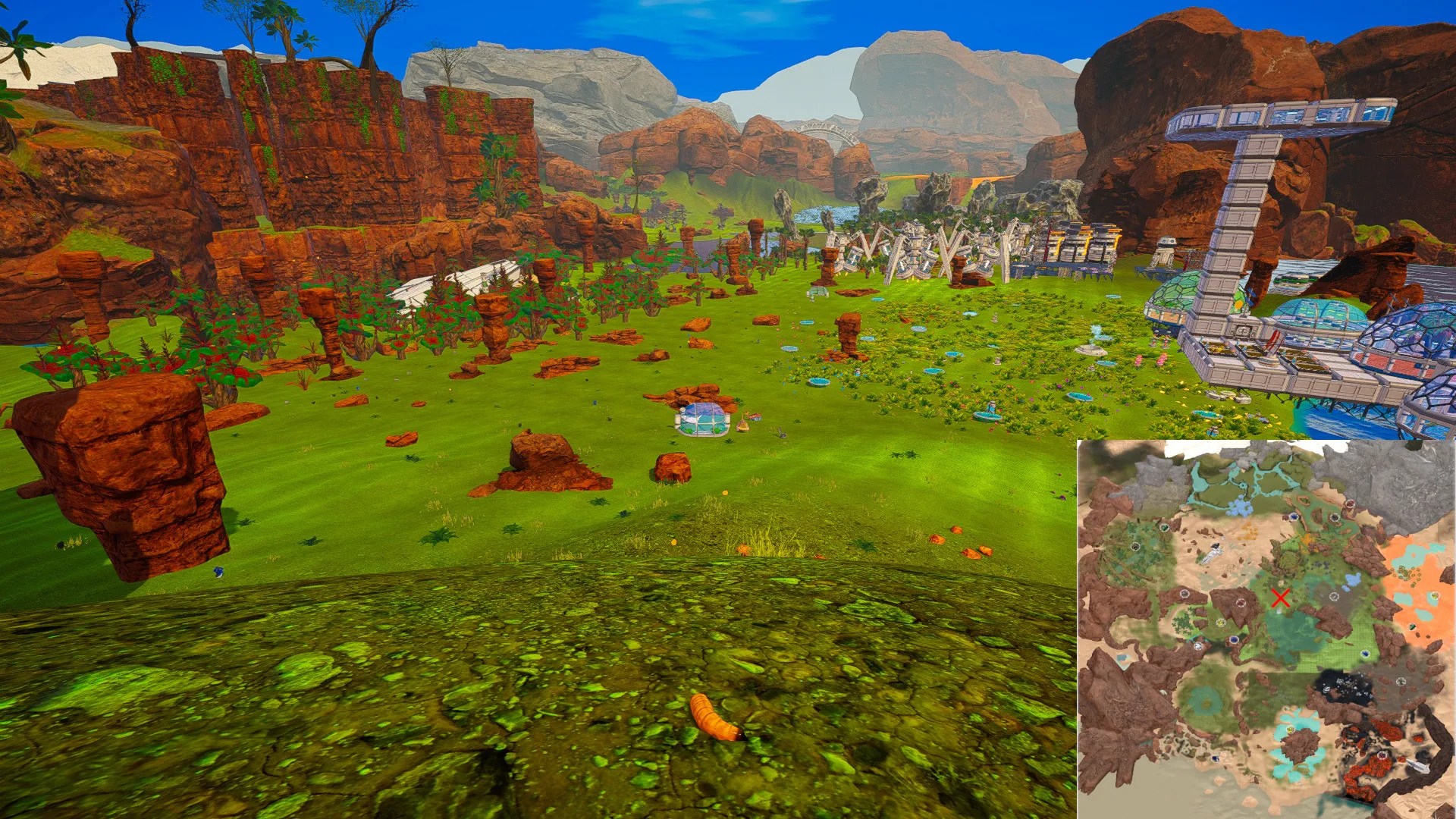 Planet Crafter Map Central Plateau