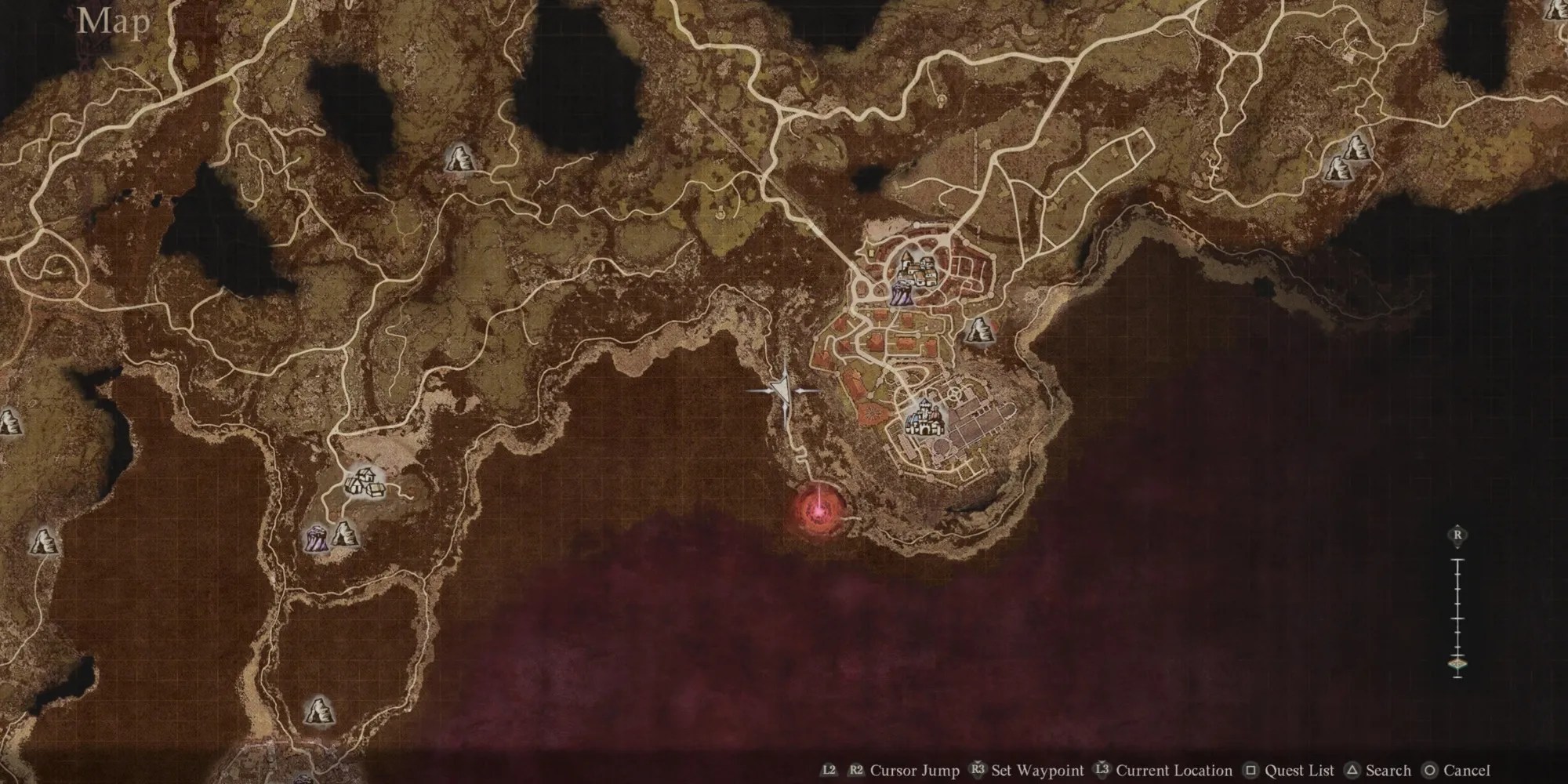 Vernworth Castle Map in Dragon&rsquo;s Dogma 2