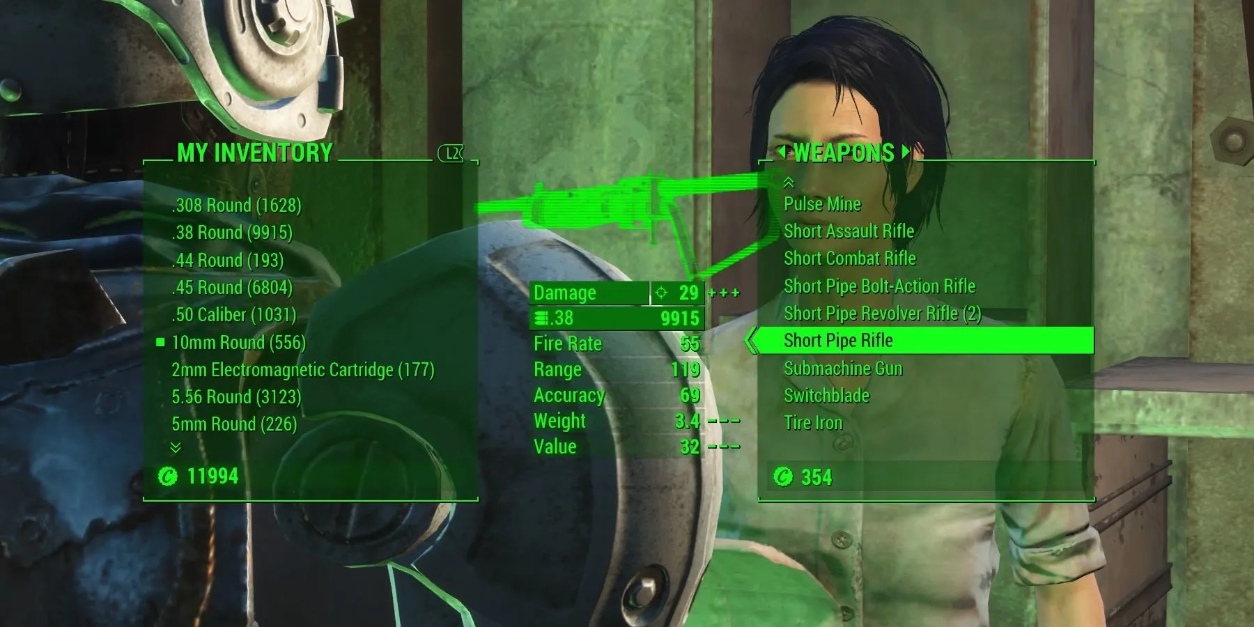 Weapon Purchase in Fallout 4