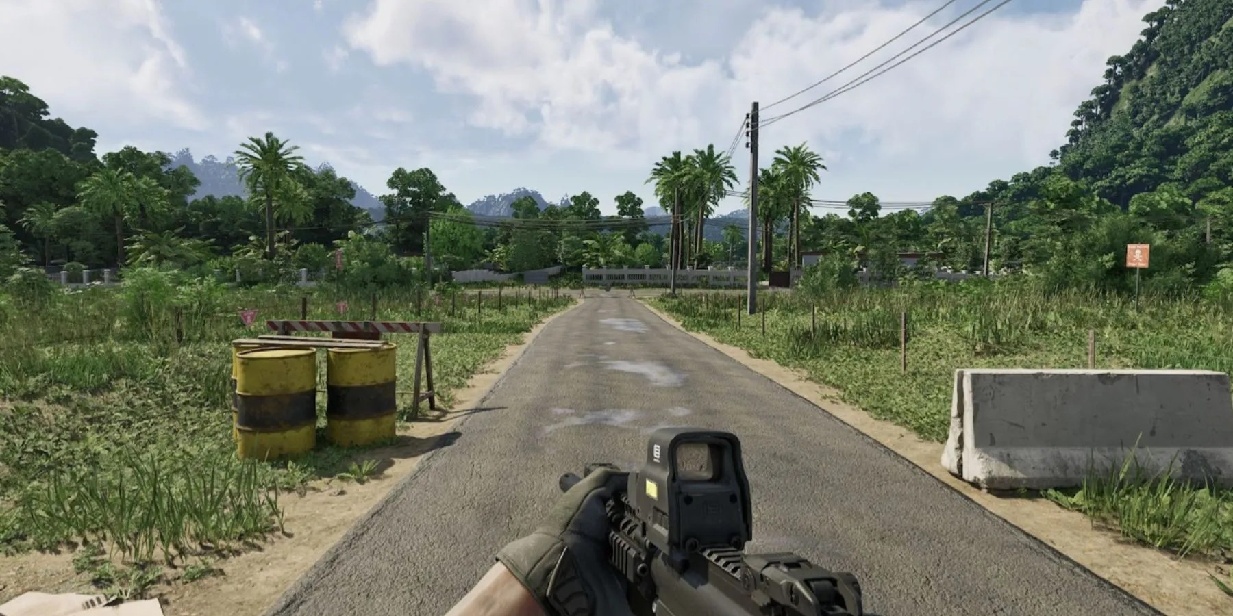 Gray Zone Warfare road