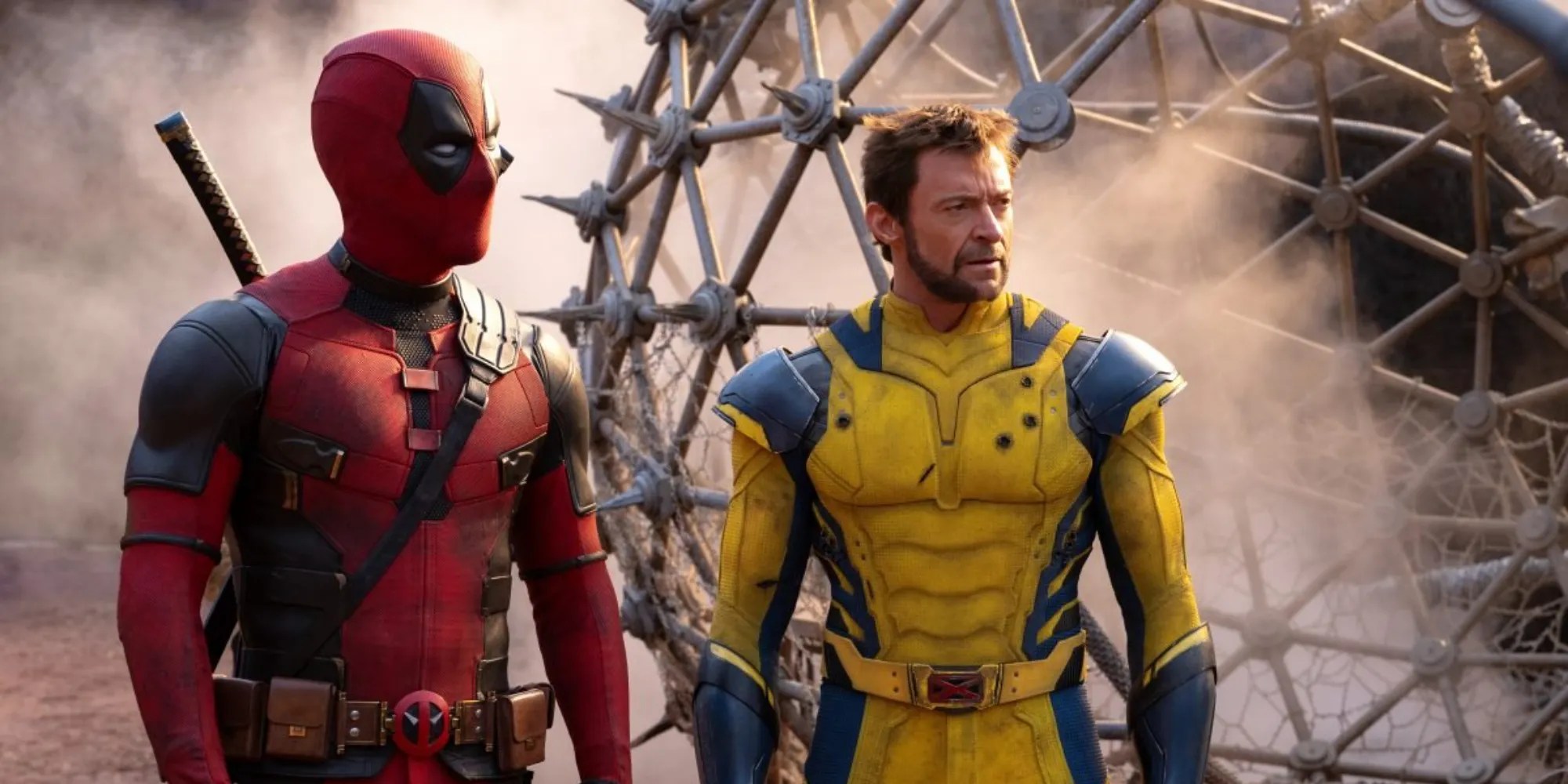 Ryan Reynolds and Hugh Jackman in Deadpool &amp; Wolverine