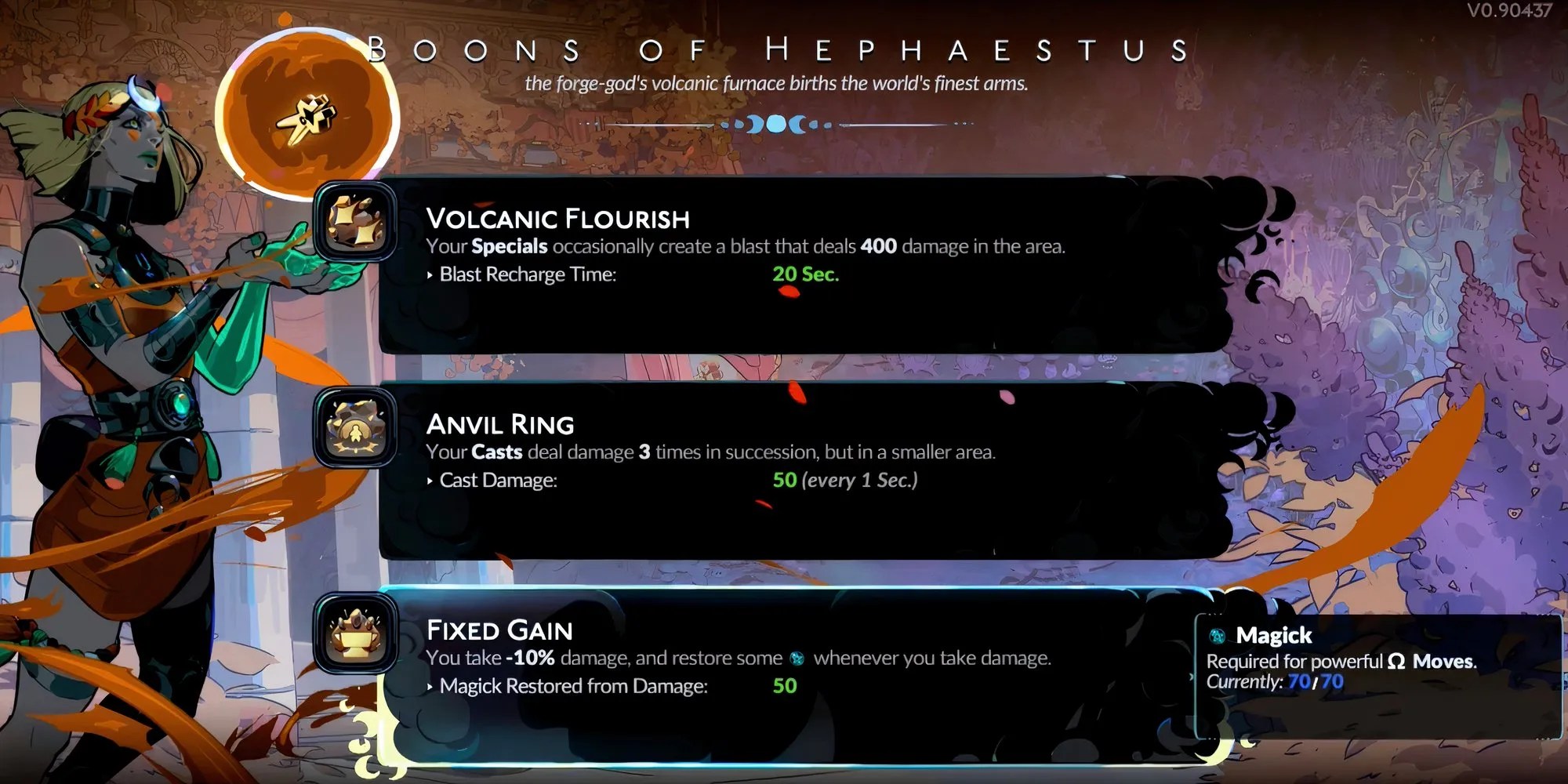 Fixed Gain in Hades 2