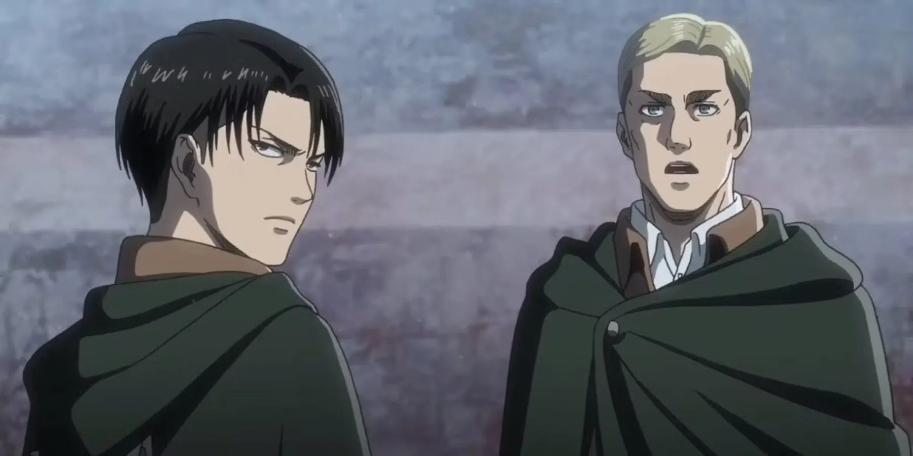 Levi and Erwin from AOT