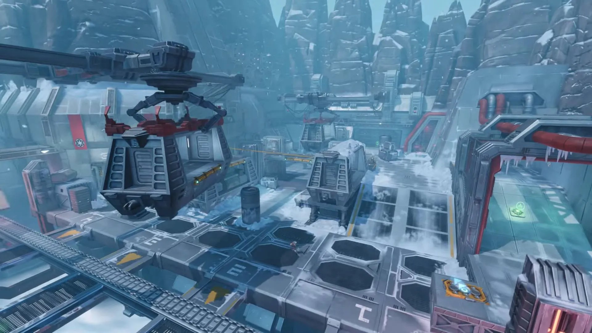 The Vandor Railyard from Star Wars: Hunters