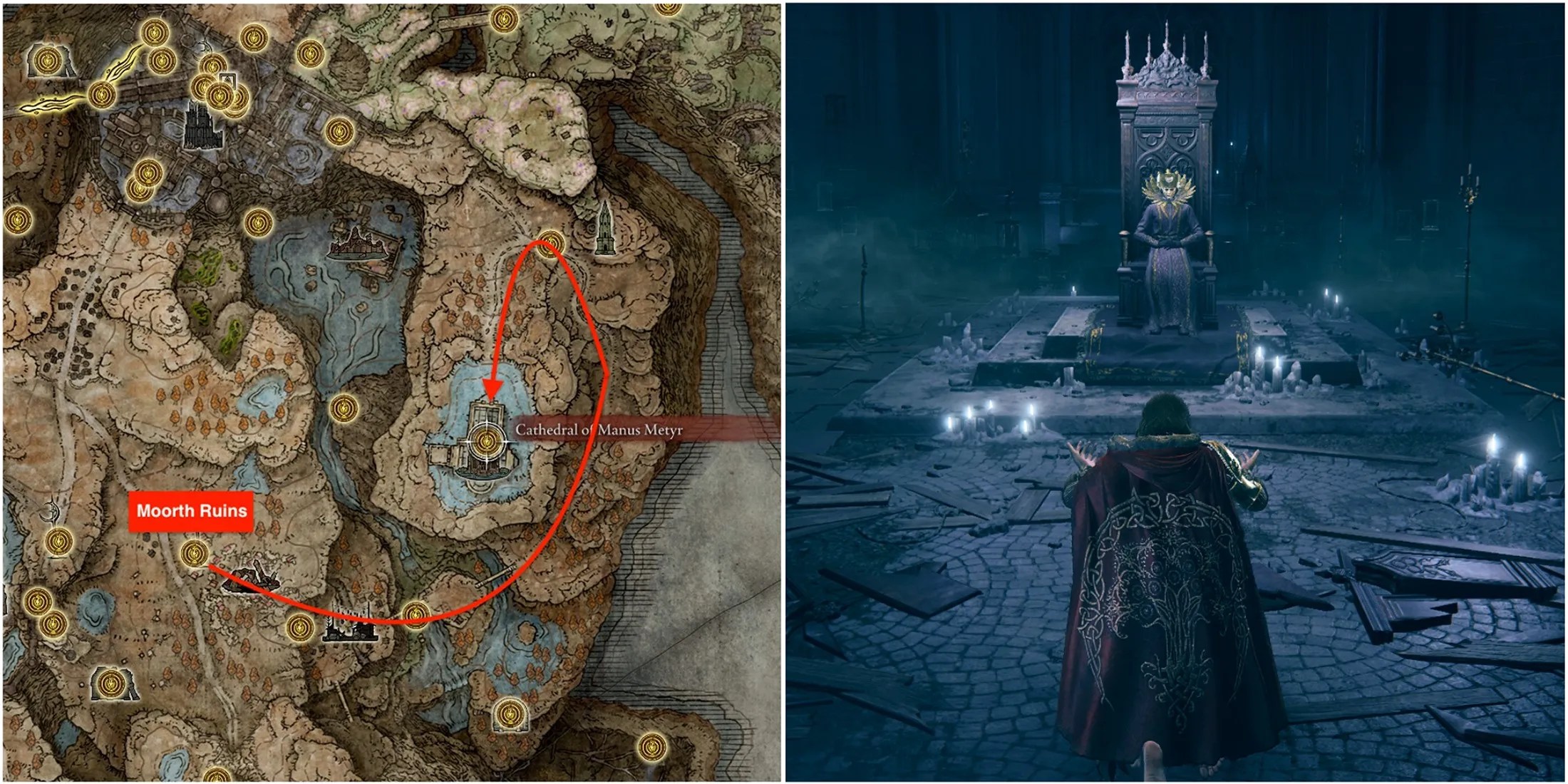 Elden Ring - Shadow Of The Erdtree - Path To Cathedral Of Manus Metyr and Count Ymir