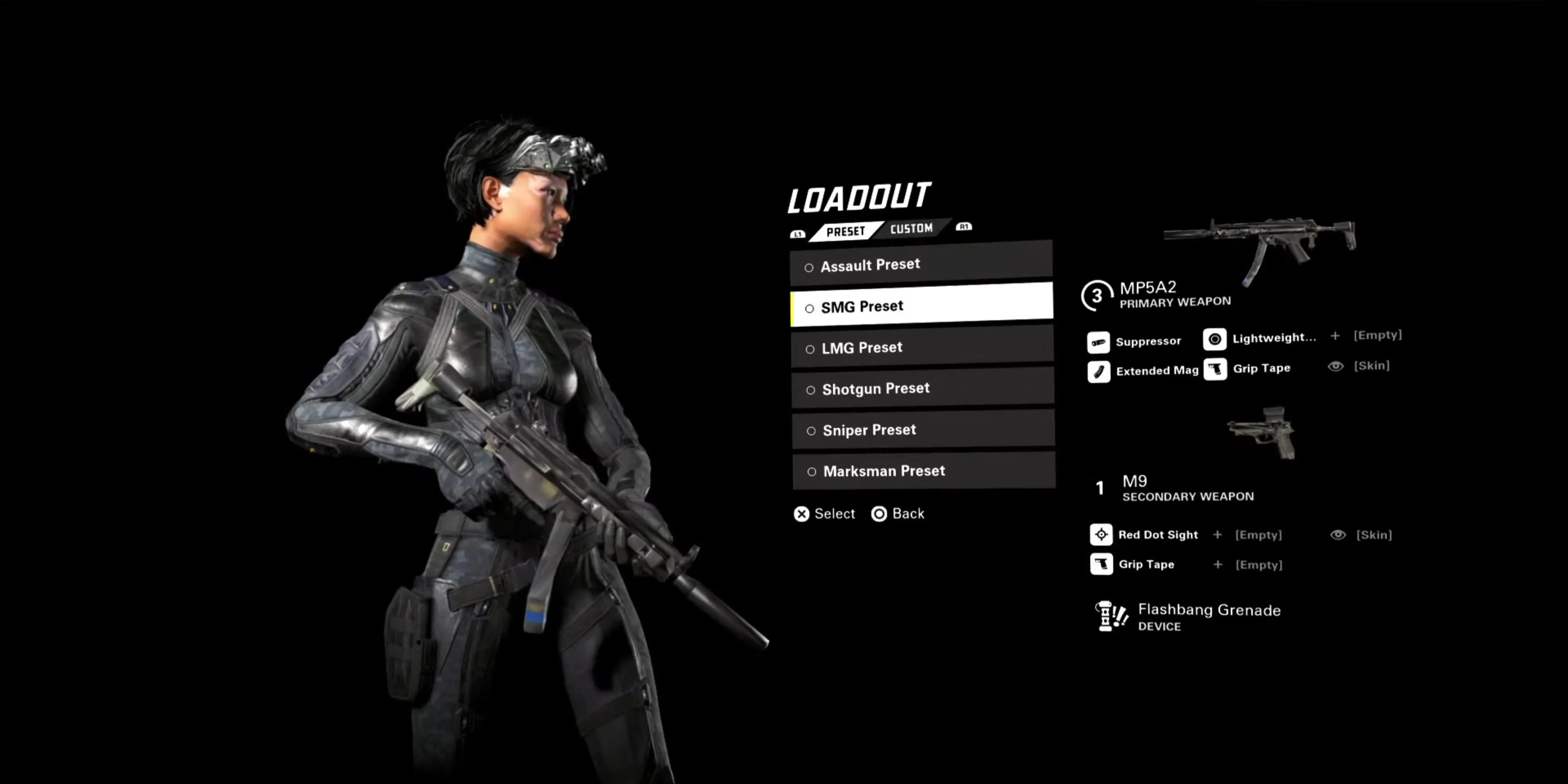 SMG Preset Loadout in XDefiant