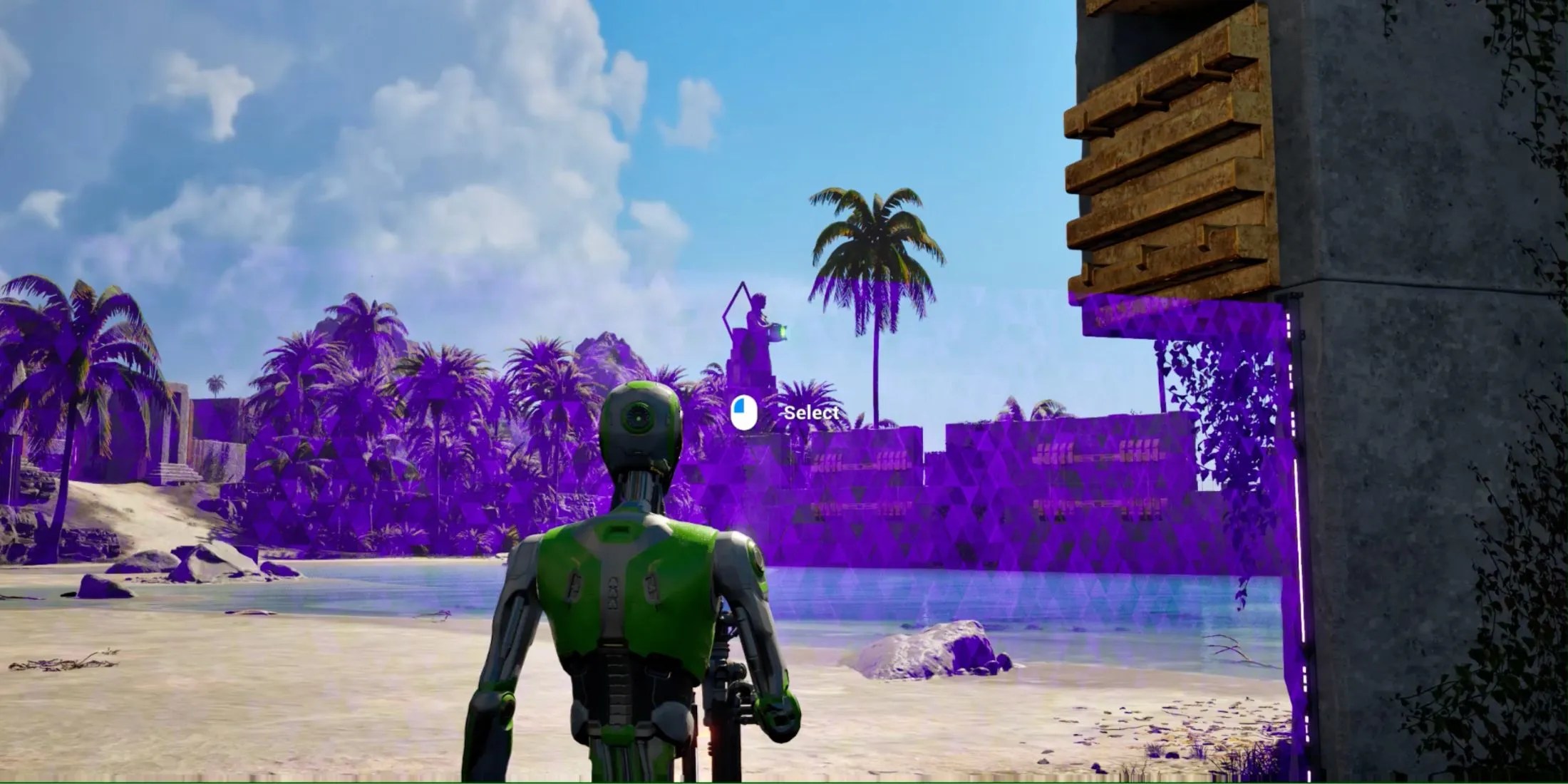 the talos principle 2 static rod puzzle green island.