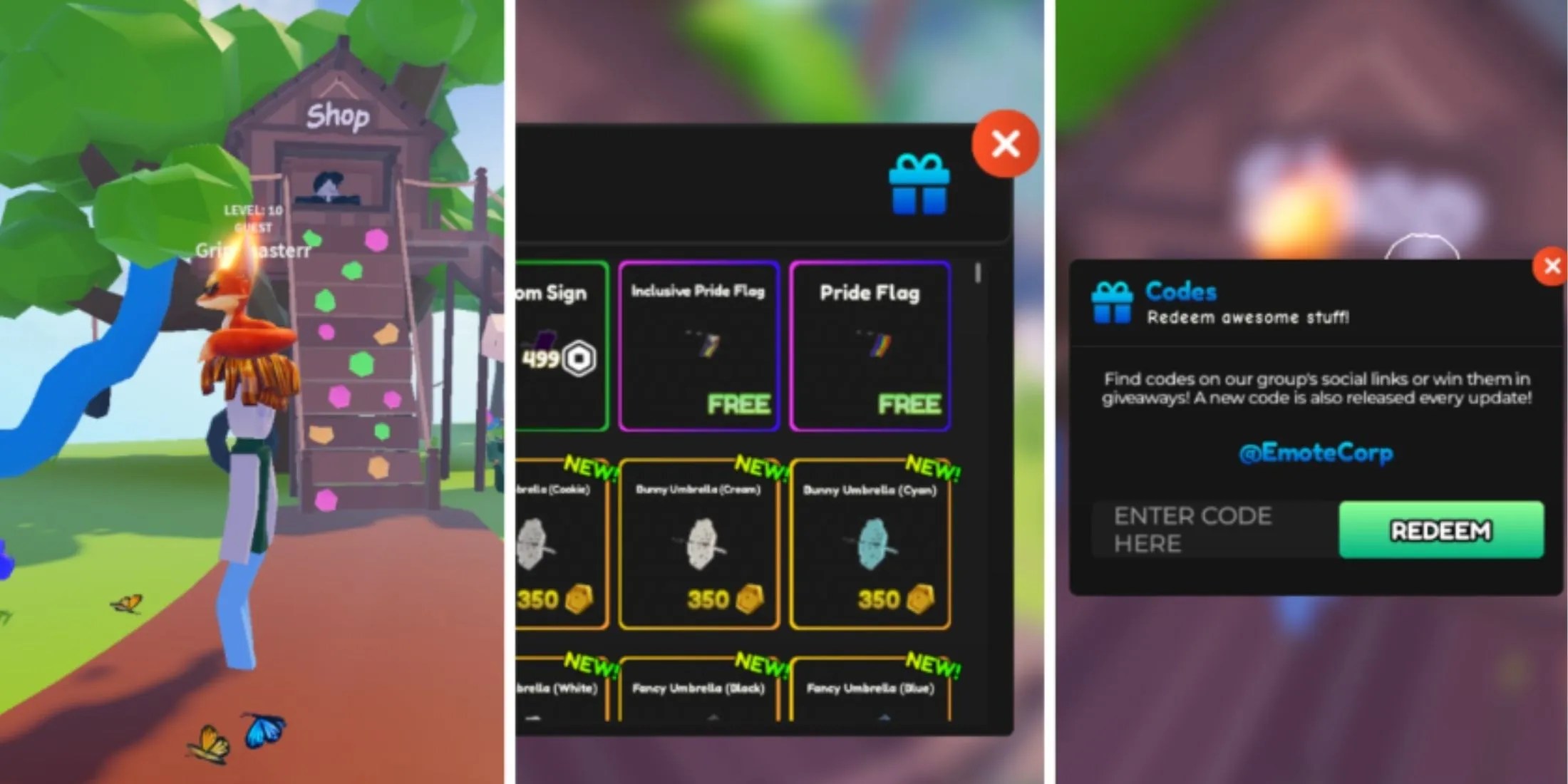 TTD 3 the codes tab