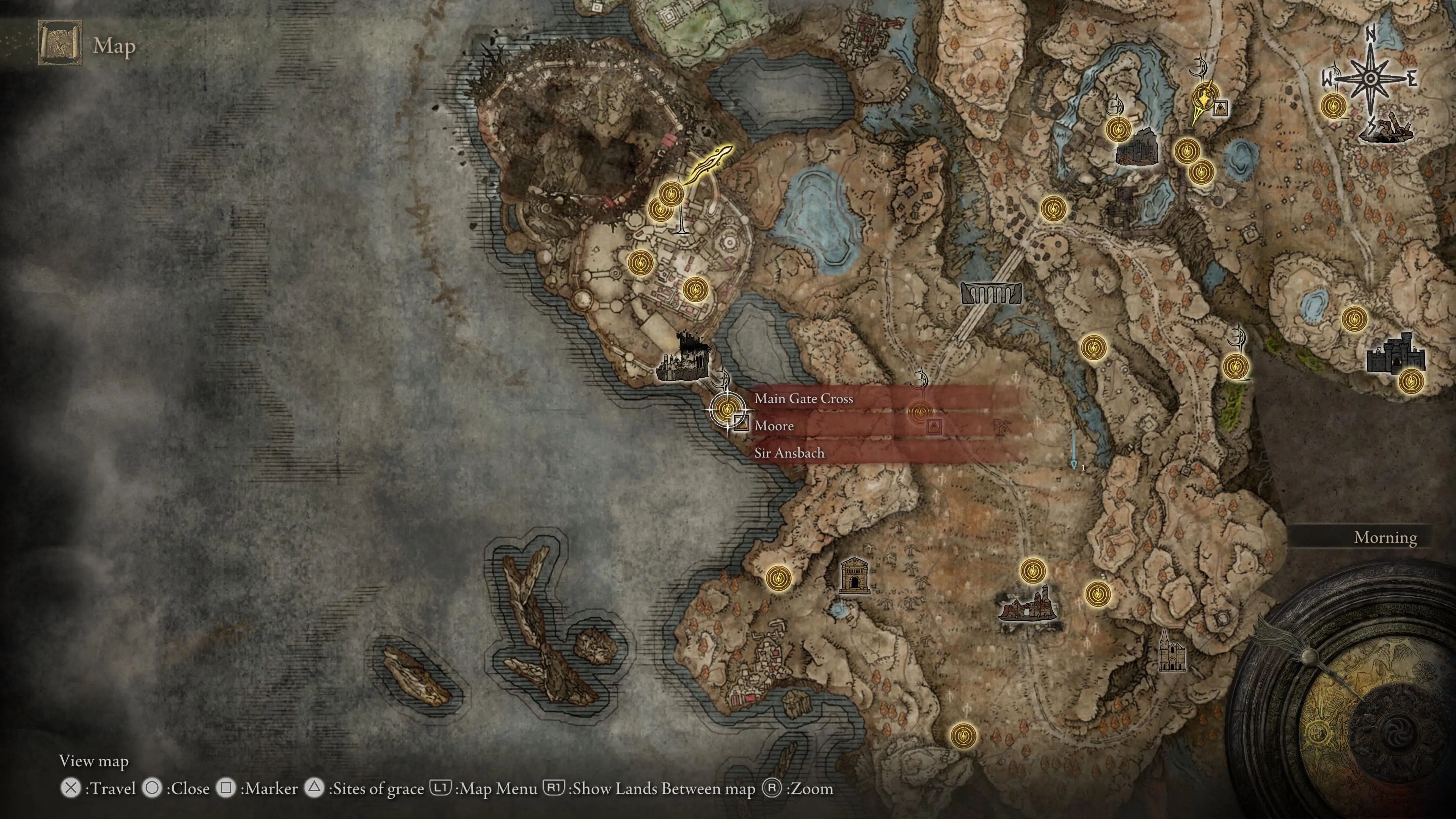 elden ring shadow of the erdtree moore location