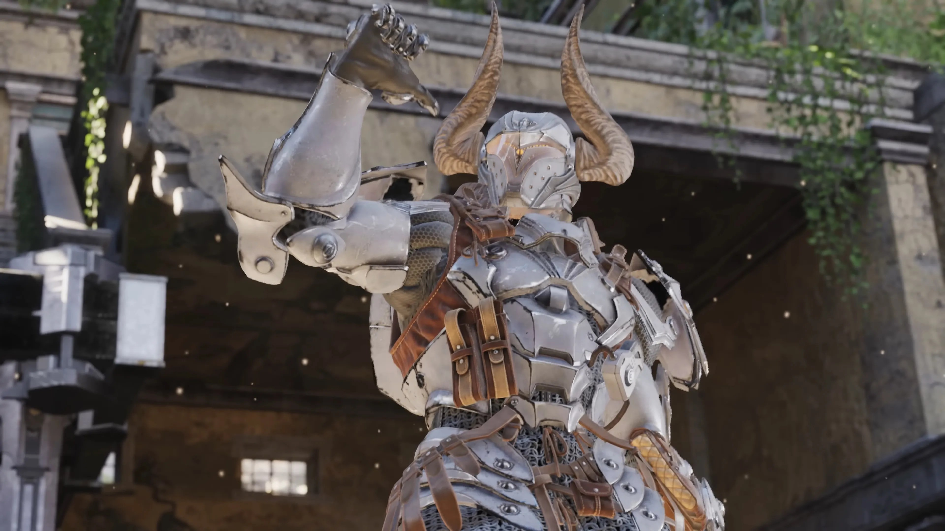A still from Ajax&rsquo;s character trailer for The First Descendant