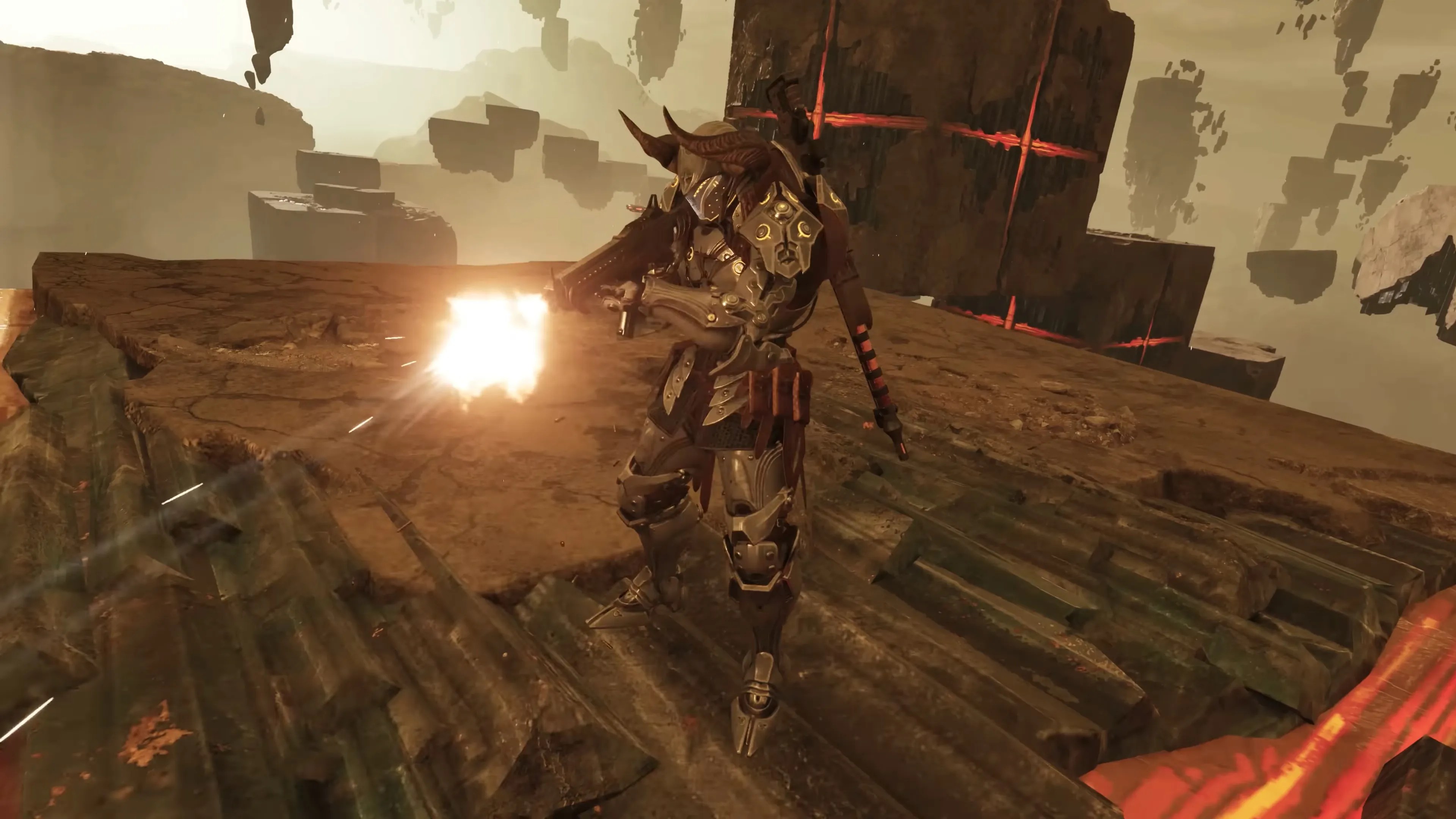 A still from Ajax’s character trailer for The First Descendant