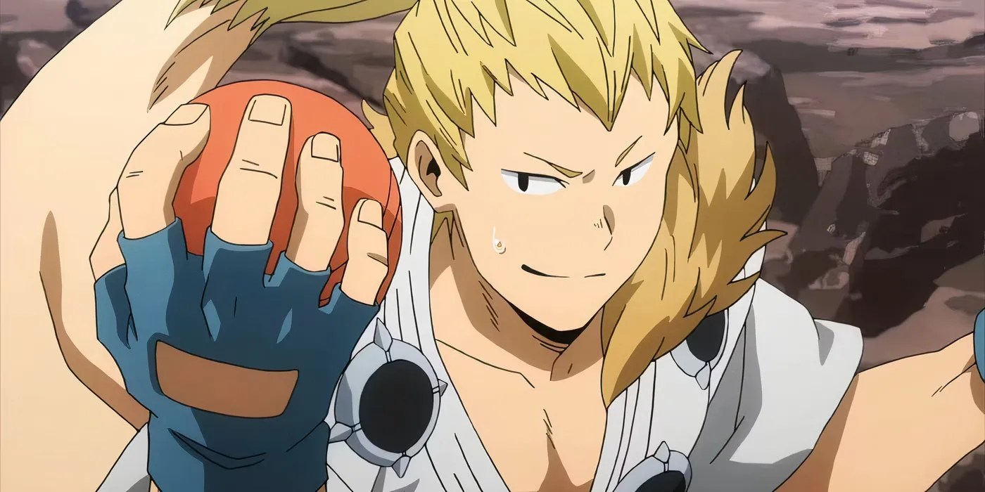 Mashirao Ojiro Holding A Ball