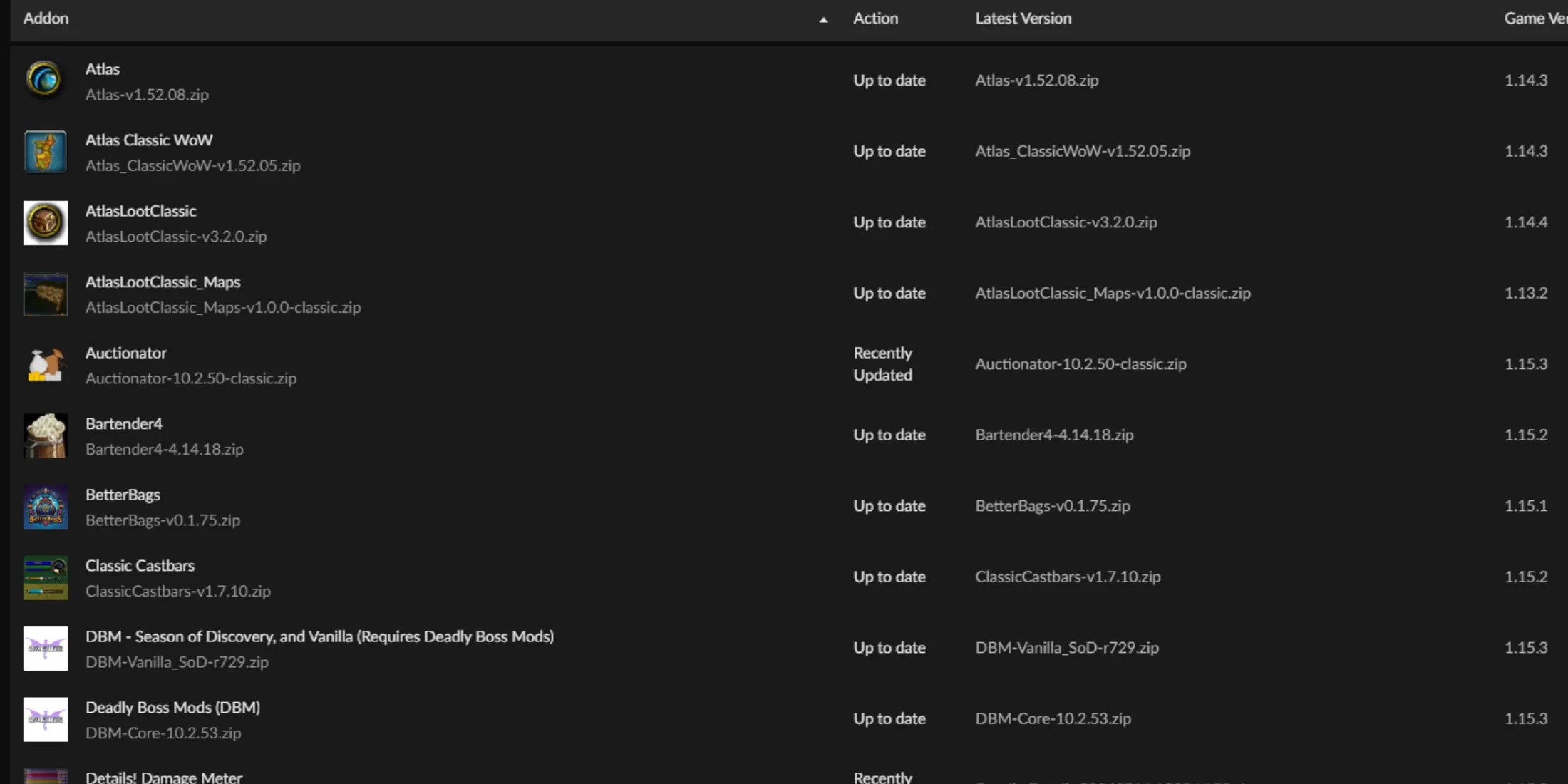 WoW SoD Phase 4 What To Do First Update Addons Curseforge Interface Add on Mod World of Warcraft