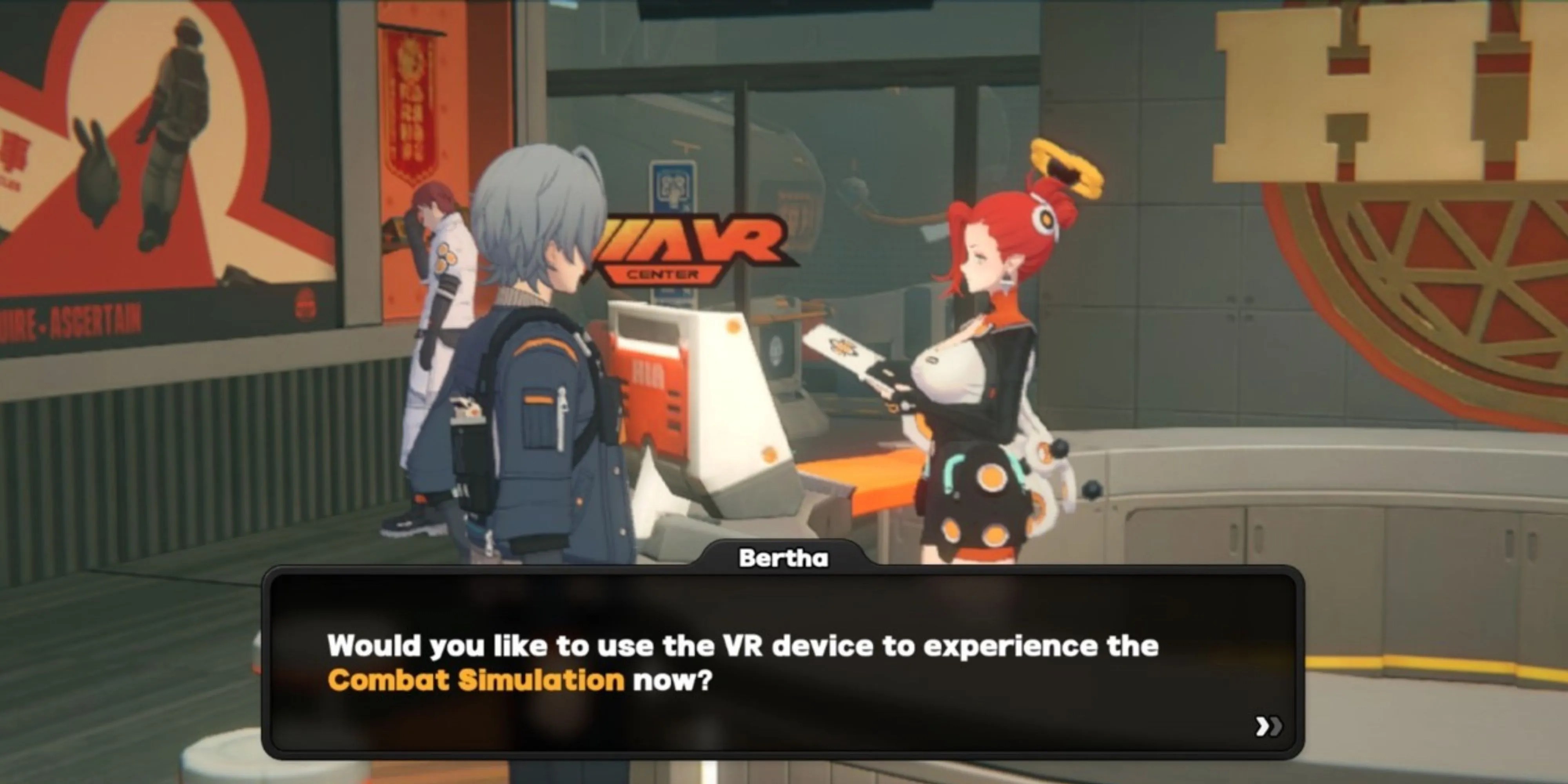 combat simulation icon in zeneless zone zero.