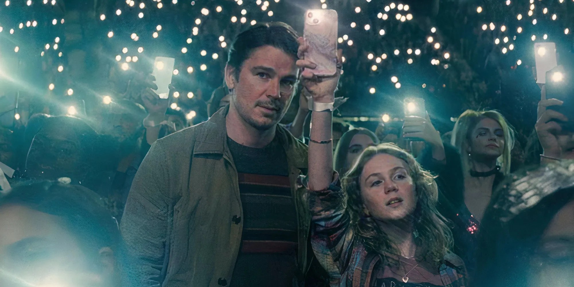 cooper and riley at the concert