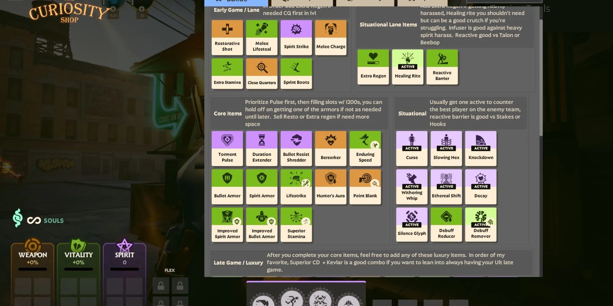Deadlock items preview