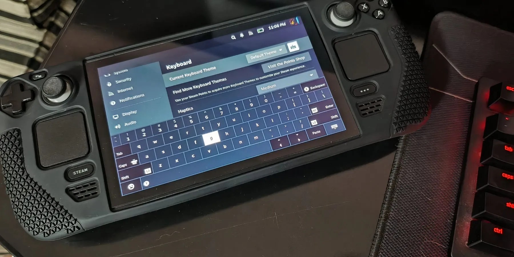 Steam Deck Keyboard Overview