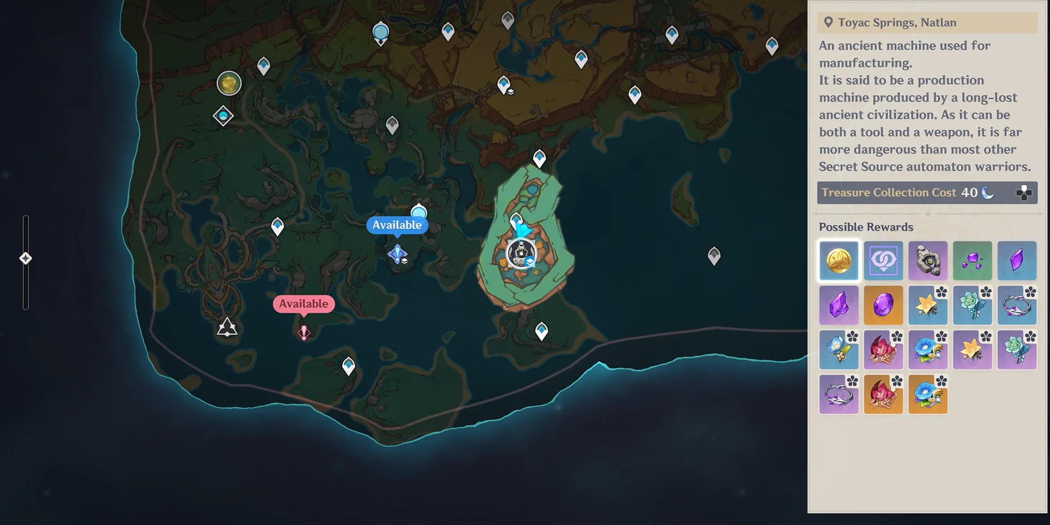 secret source automaton configuration device location in genshin impact