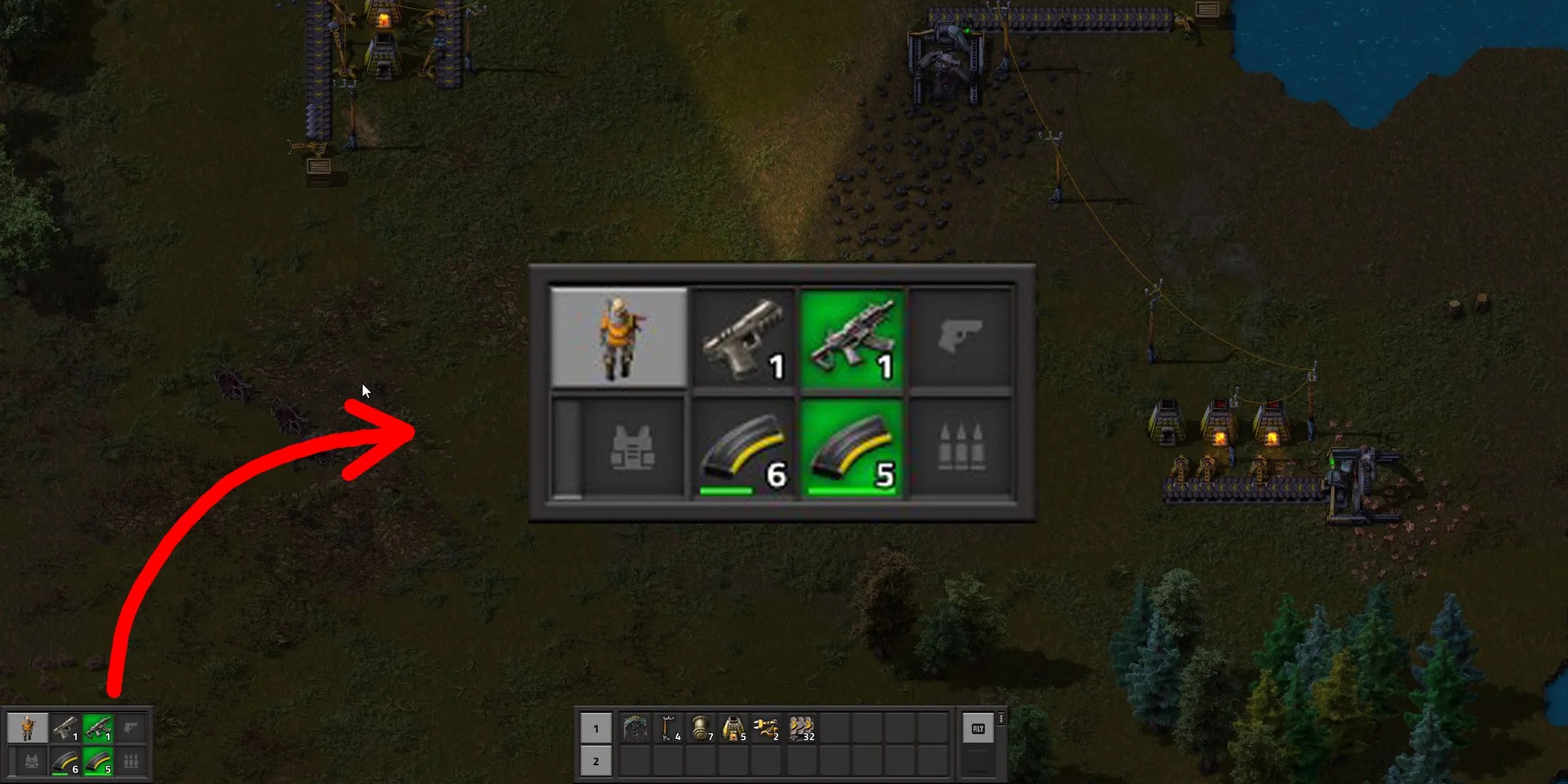 Why Can&rsquo;t I Swap Between Weapons in Factorio