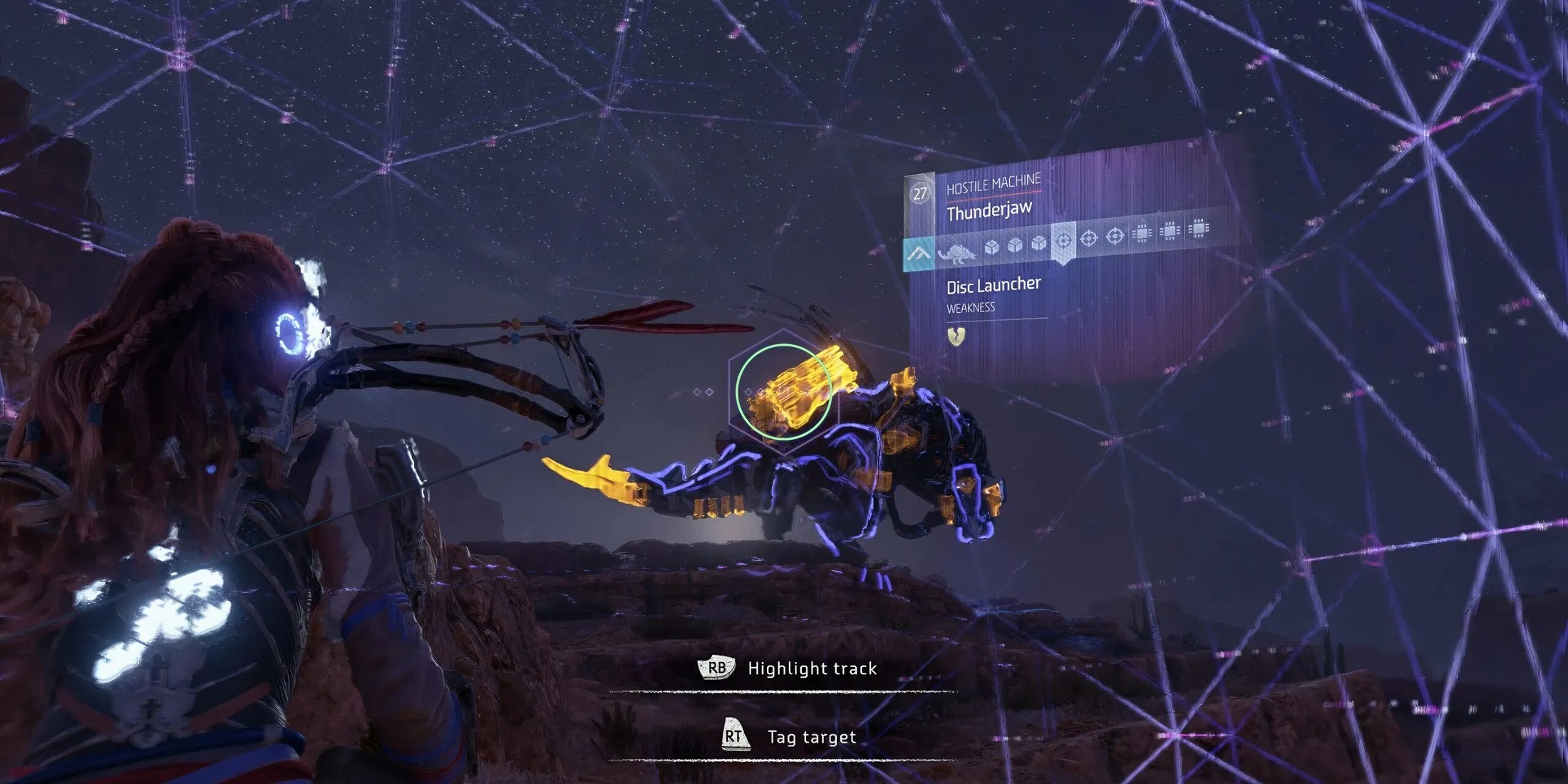 Using Focus to Detect Thunderjaw&rsquo;s Weak Points in Horizon Zero Dawn