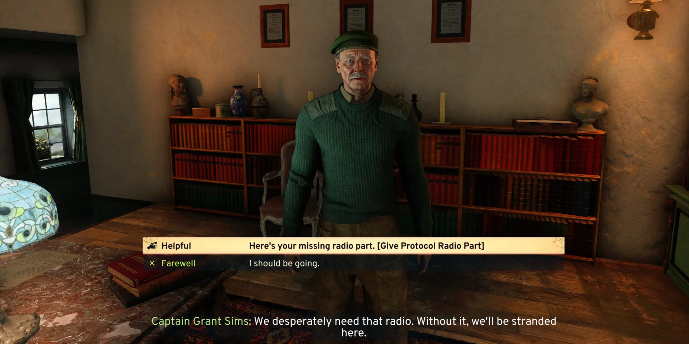 Atomfall Protocol Radio Part Location Captain Sims Outcome
