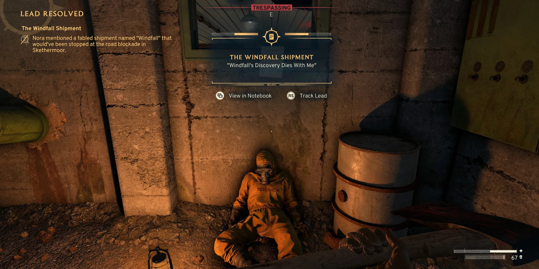 Atomfall Unlock Windfall&rsquo;s Crate Location Windfall Keycard Shipment Protocol Workshop 2