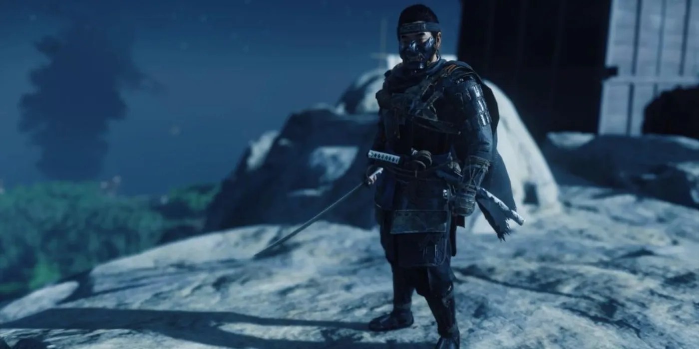 Ghost of Tsushima Ghost Armor Set (1)