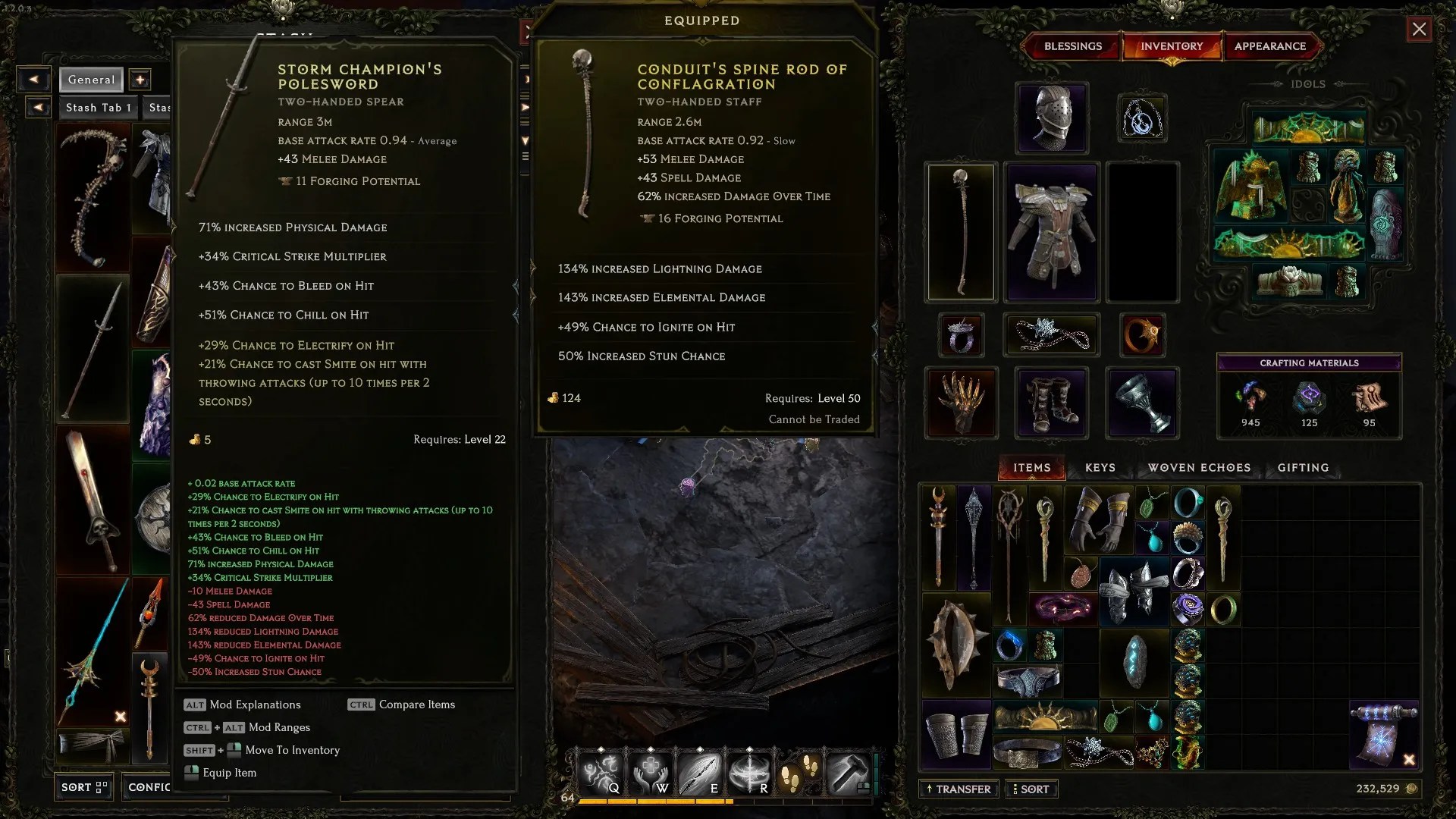 Last Epoch Storm Champion Polesword