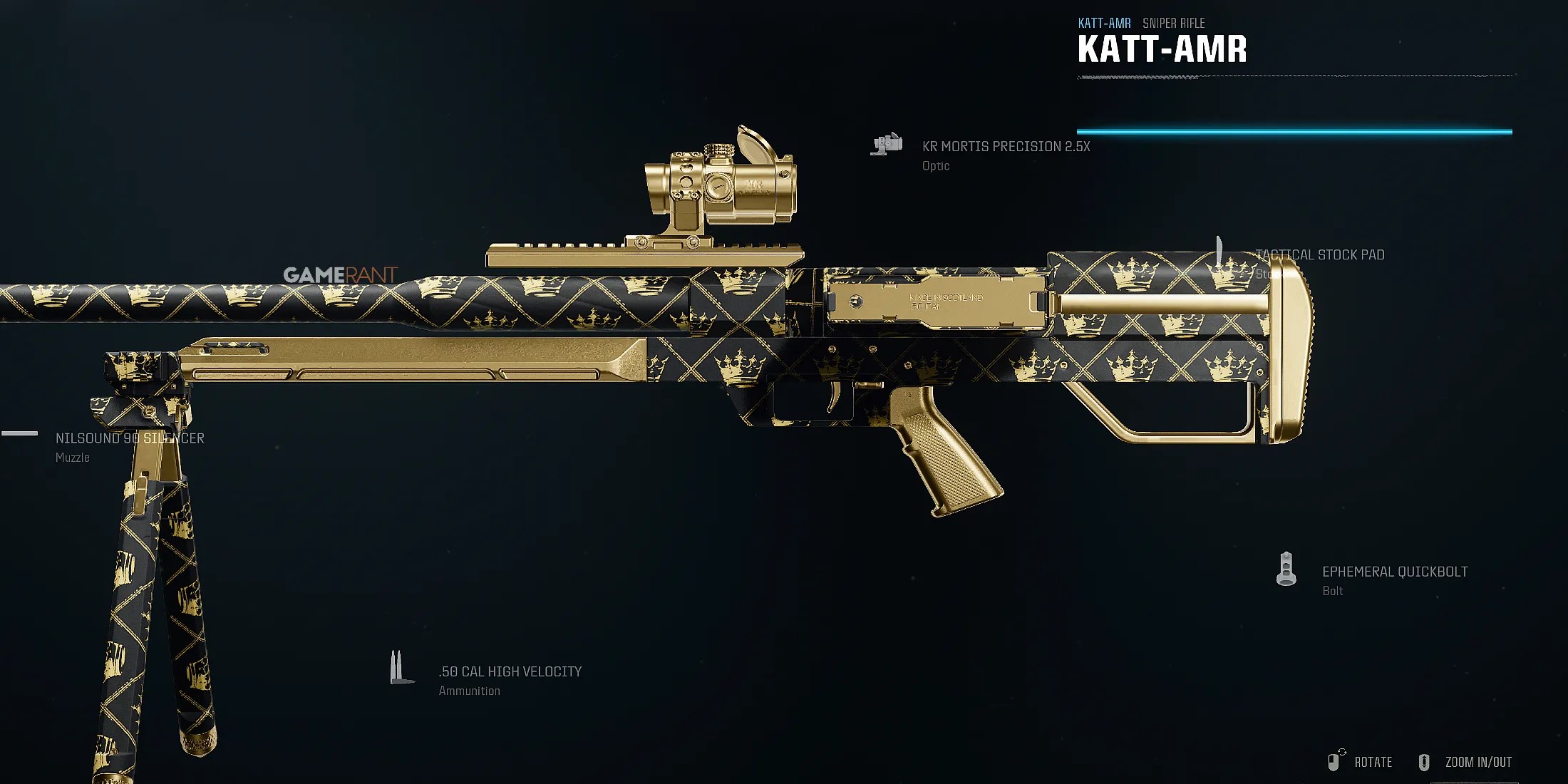 best KATT-AMR no-glint build in Warzone