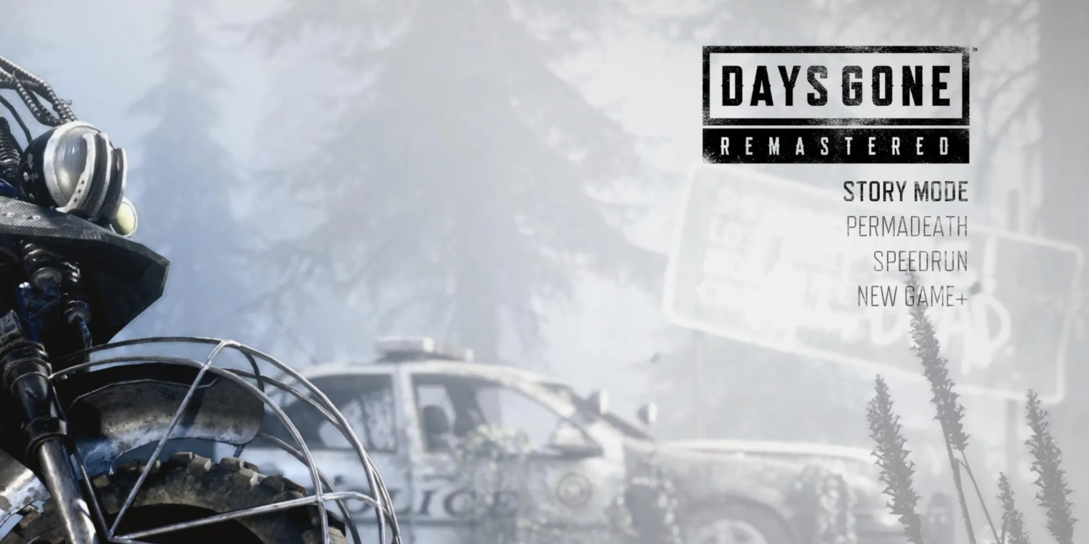 days gone remastered story game modes
