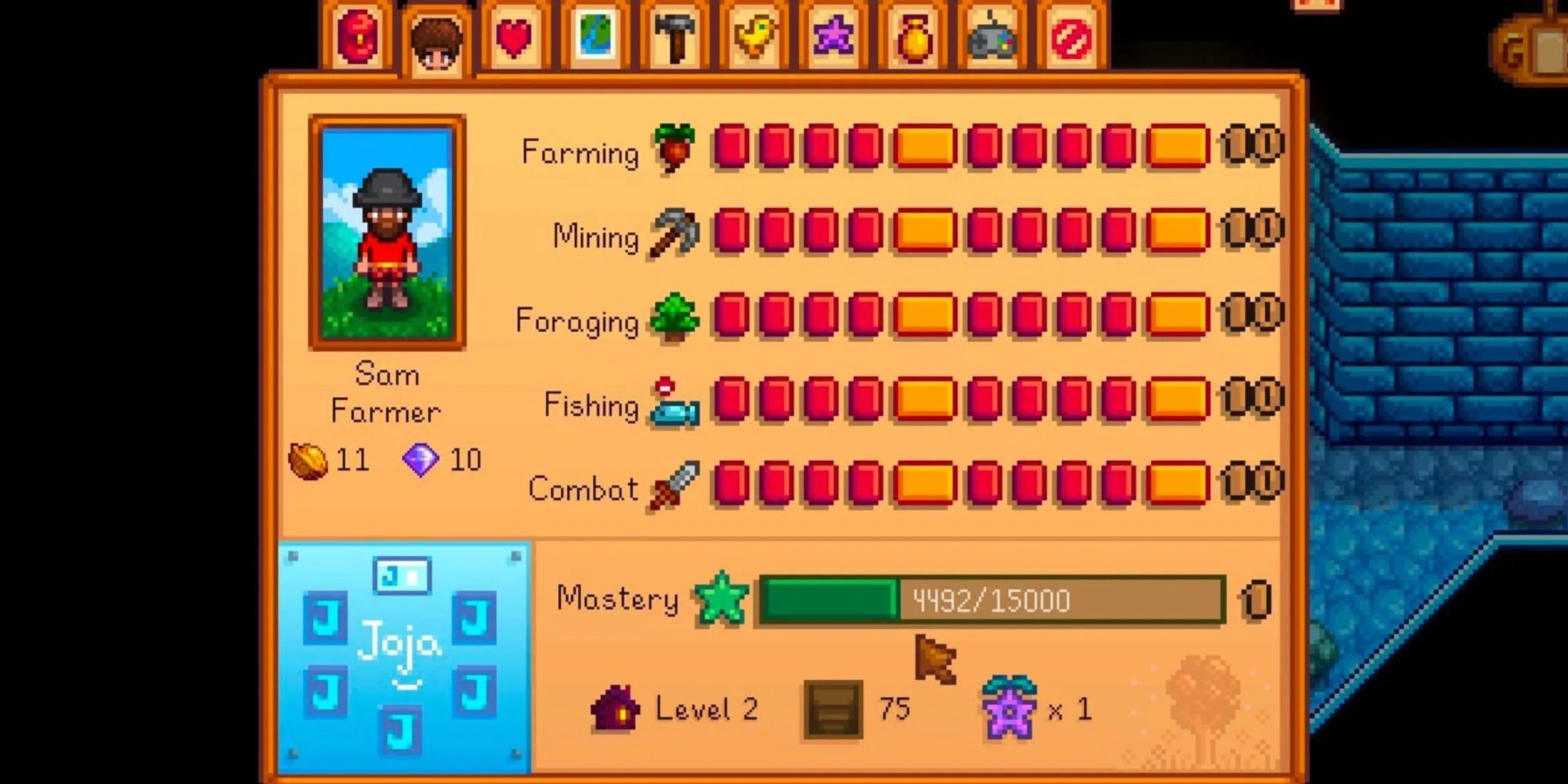 mastery points