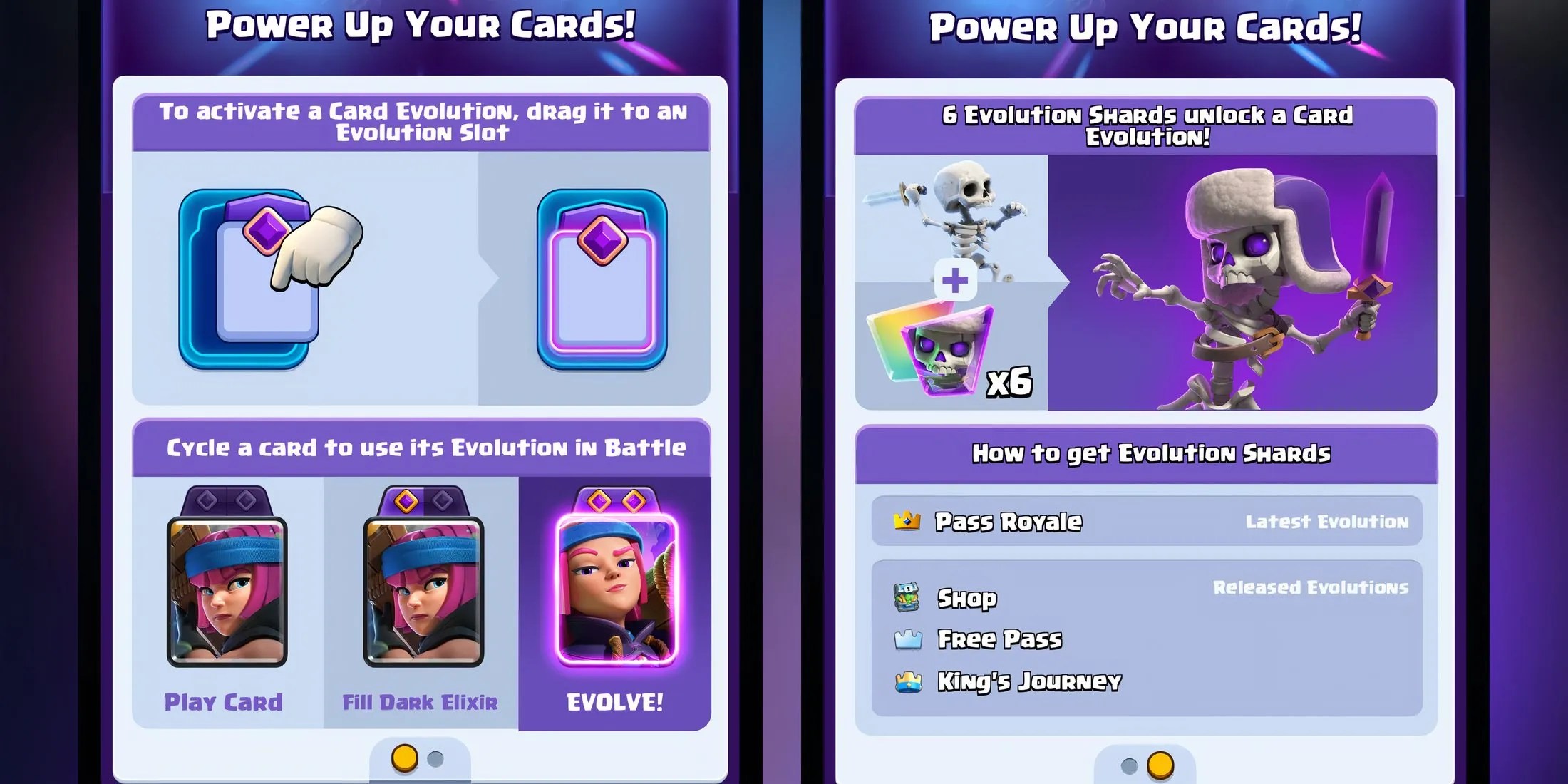 how to get evolution shards in clash royale