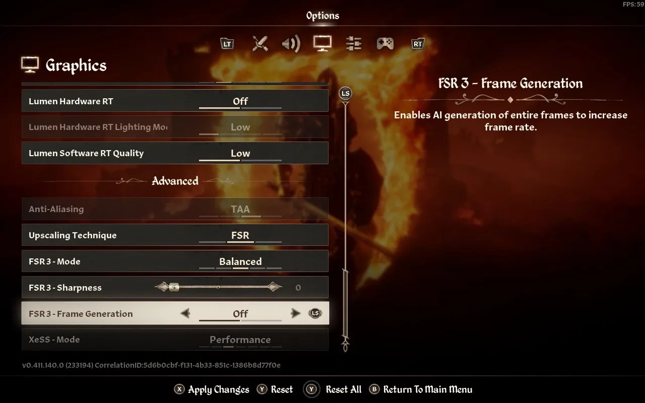 oblivion remastered best steam deck settings 1
