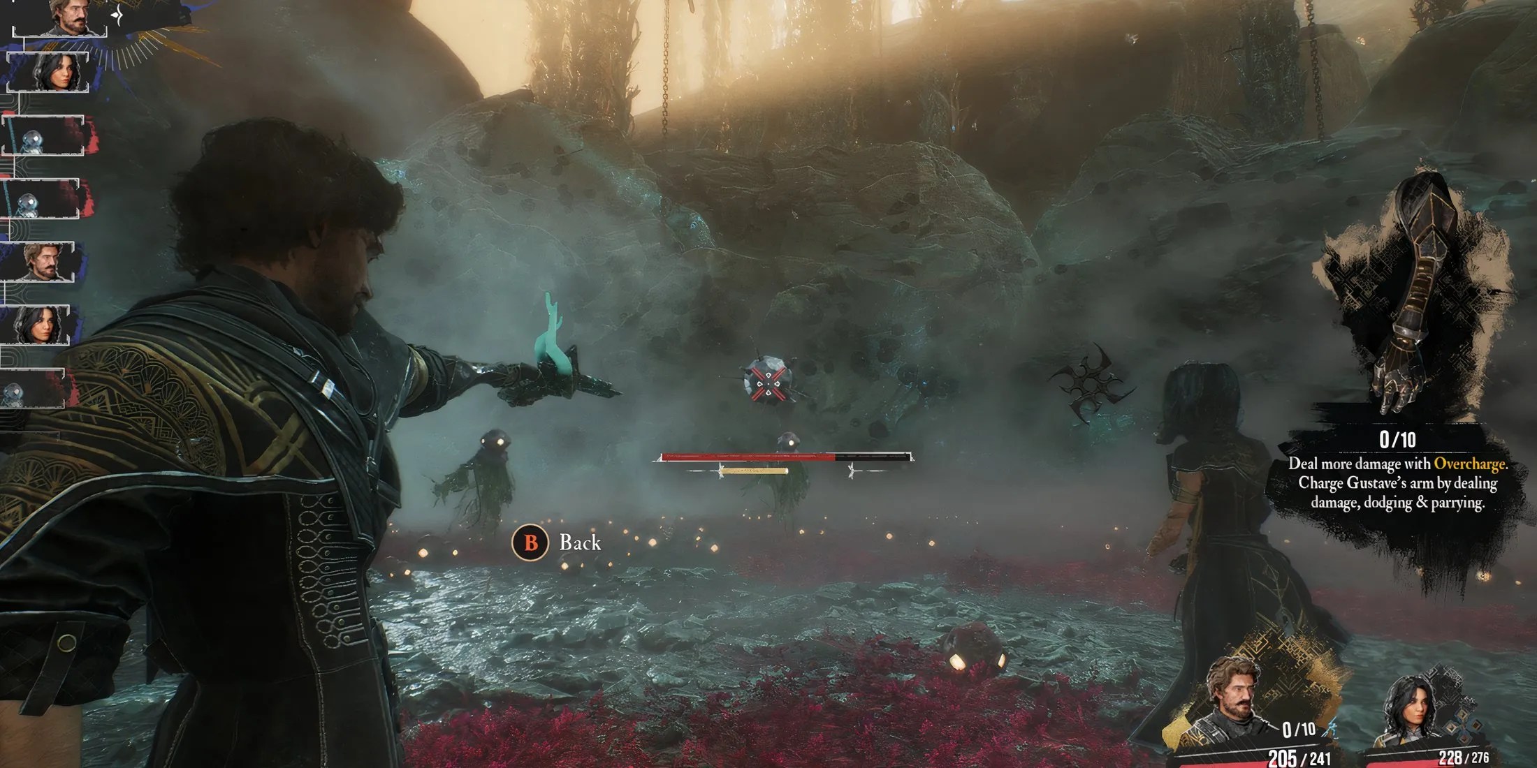 Targeting an enemy weak point in Clair Obscur Expedition 33