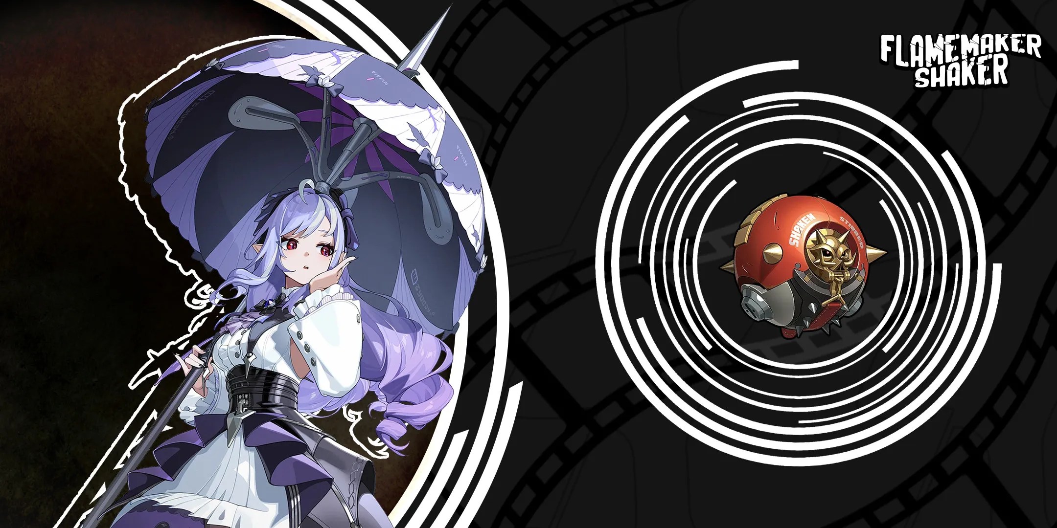 vivian using flamemaker shaker w-engine in zenless zone zero