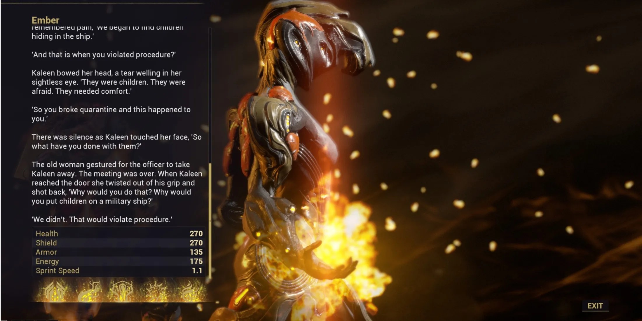 Warframe Ember
