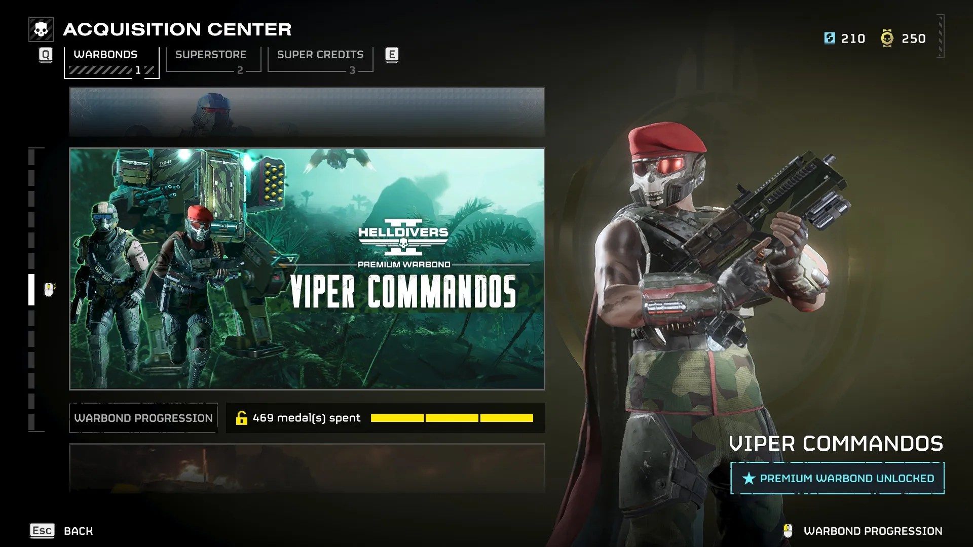 Helldivers 2 Viper Commandos
