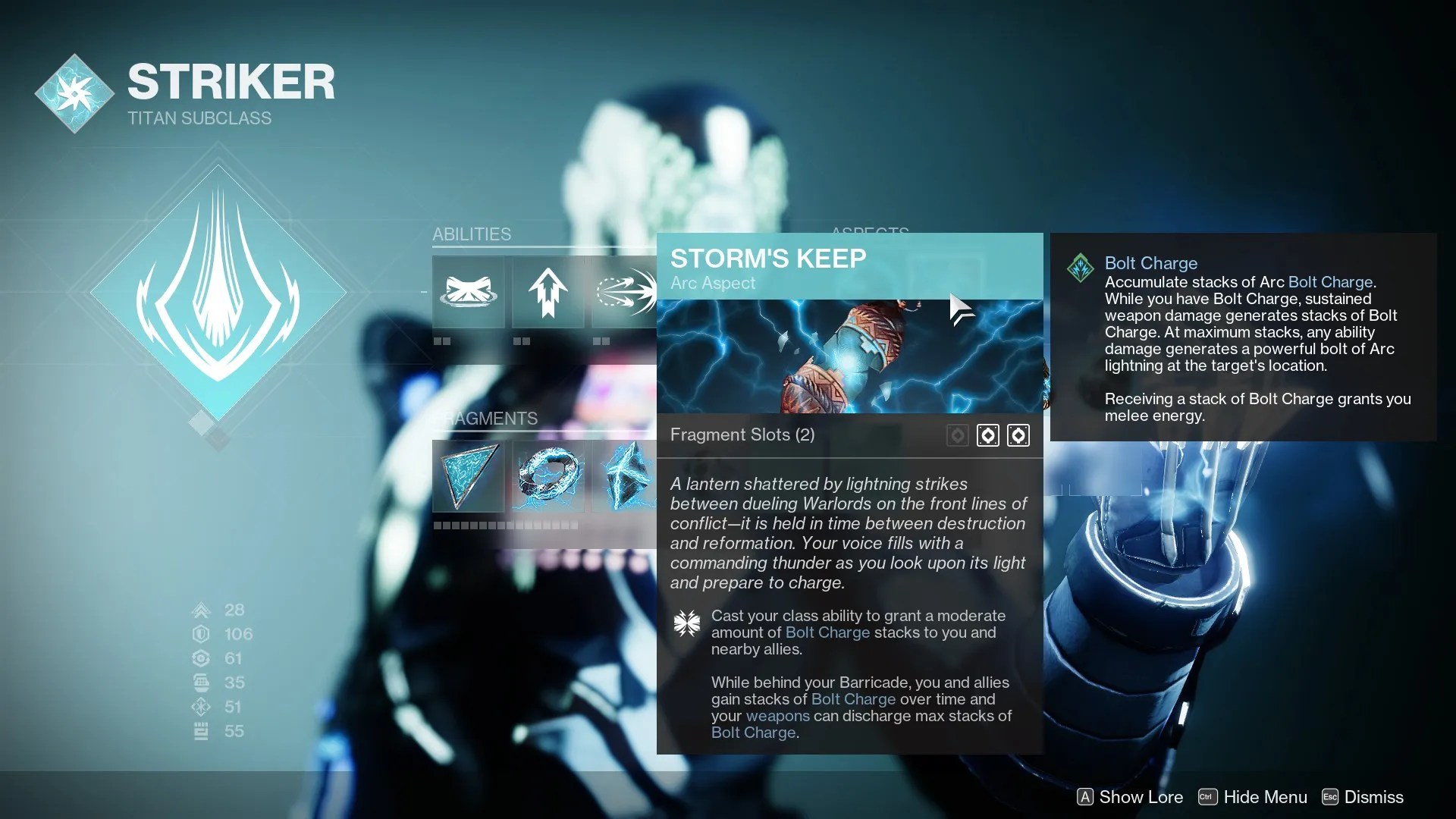 Destiny 2 Storm&rsquo;s Keep Aspect