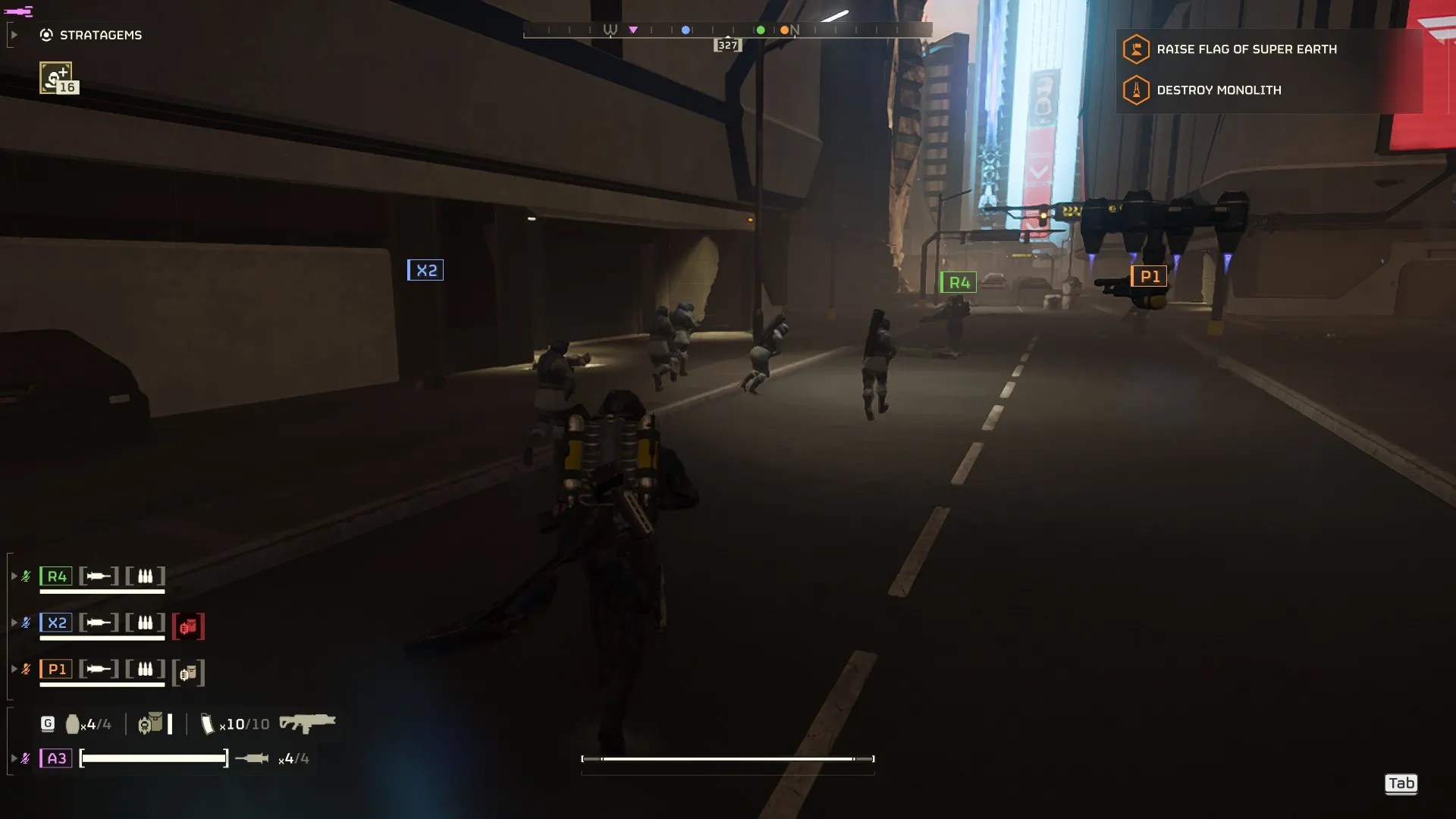 Helldivers 2 SEAF Troopers on Super Earth