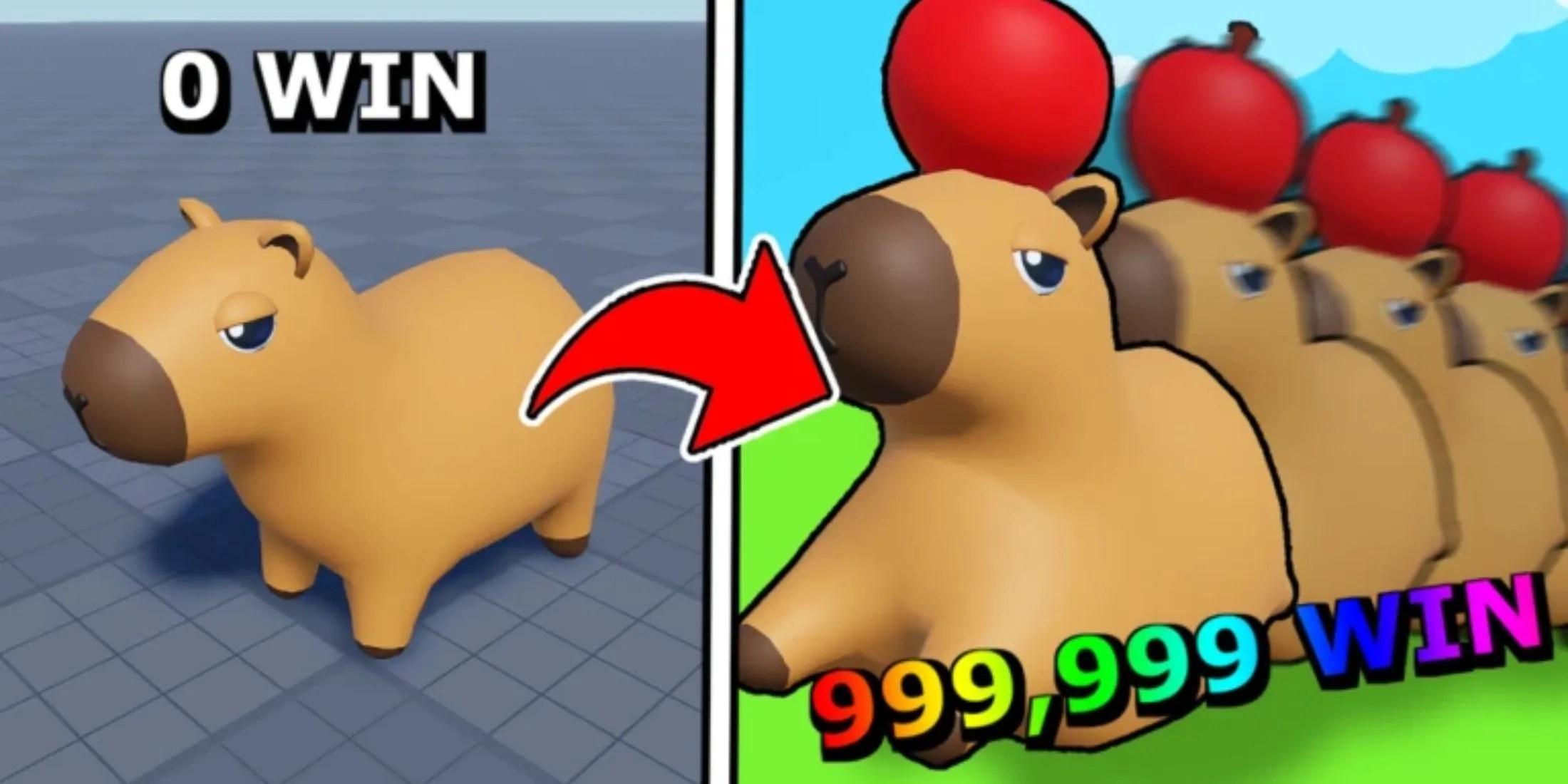 Capybara Run - capybaras