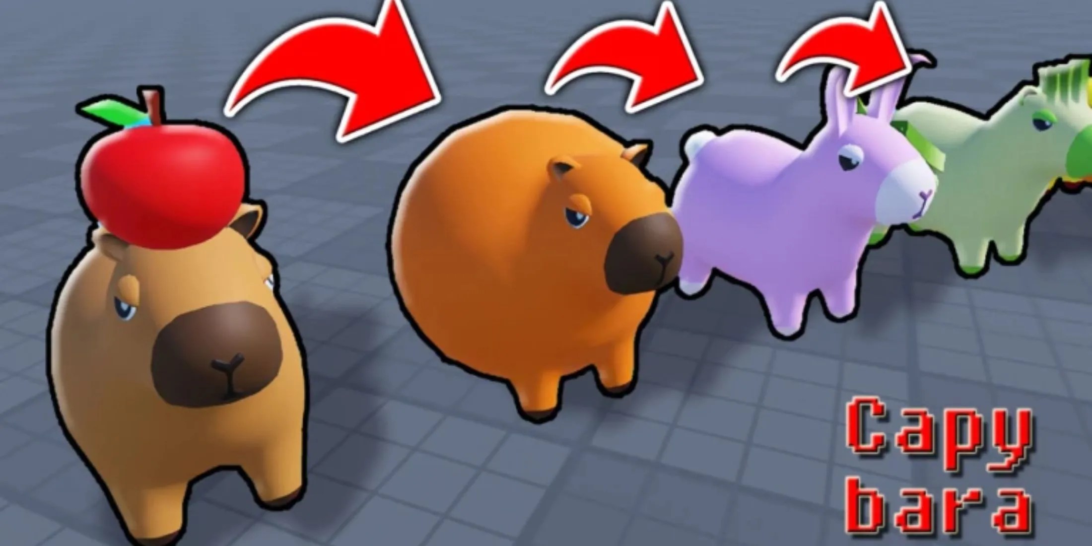 Capybara Run - capybaras
